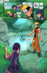Naruto xxx Hinata's Very Secret Very Hot Spring cover