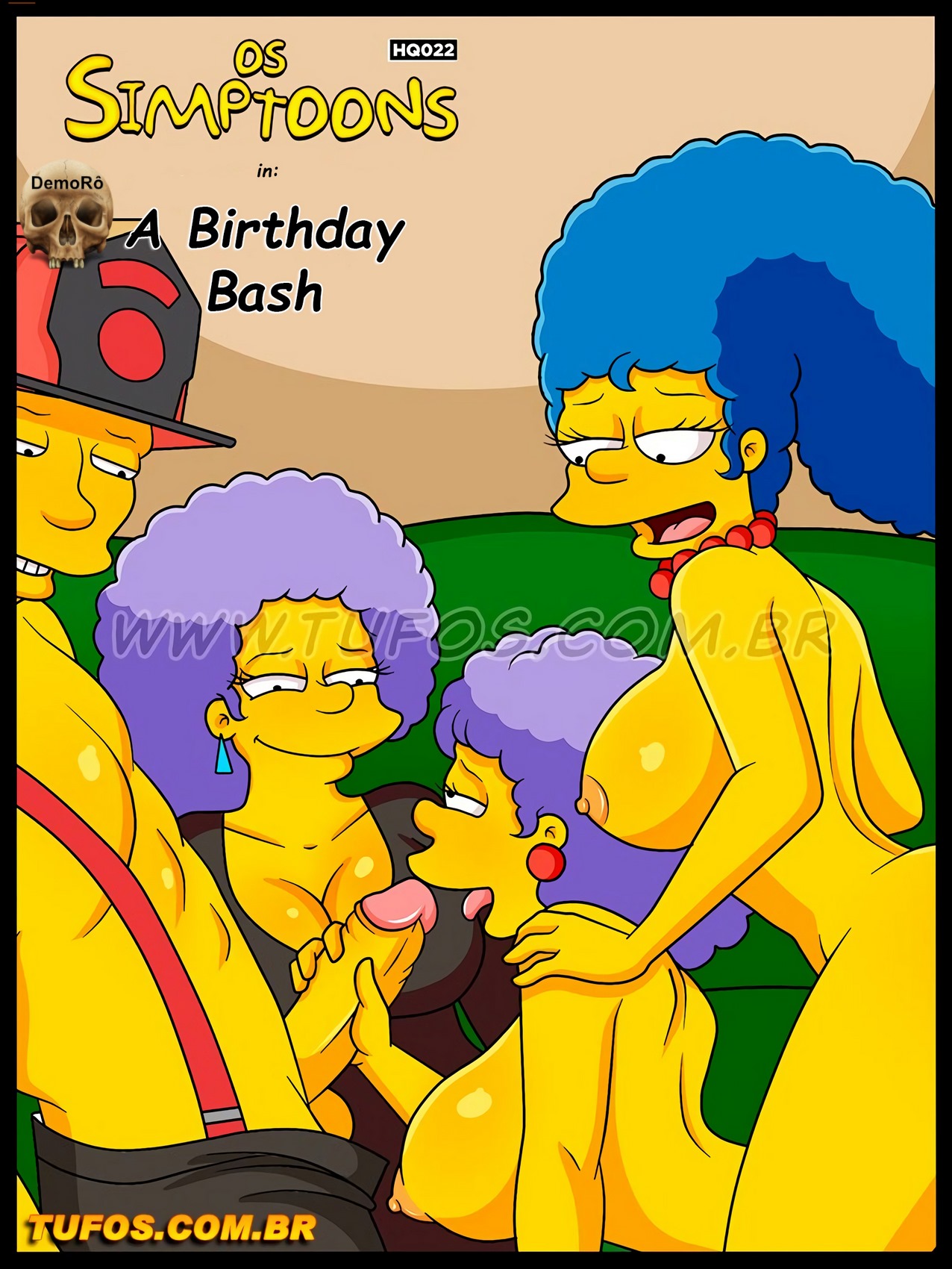 The Simpsons 22 - The Birthday Bash cover