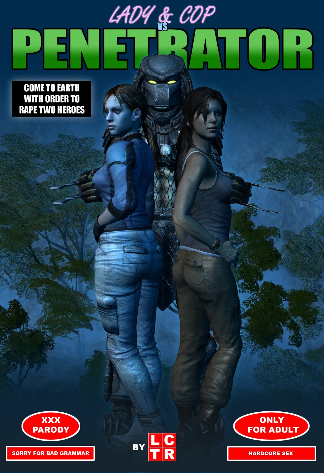 Lady & Cop VS Penetrator cover