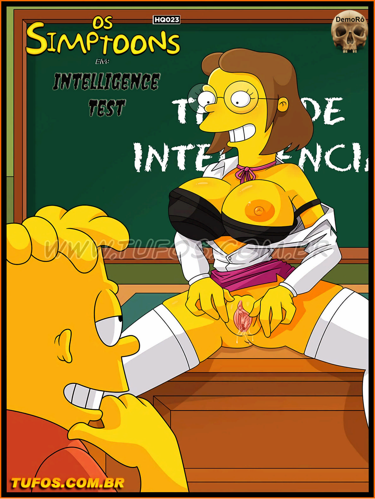 The Simpsons 23- Intelligence Test cover