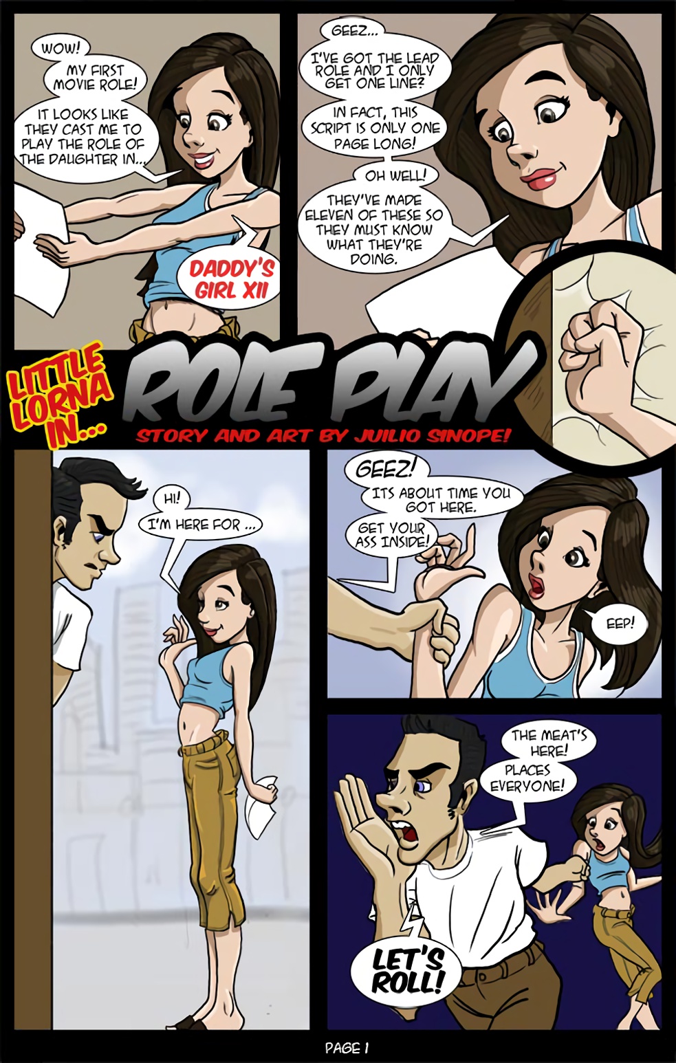 Adventures of Little Lorna 1 . Role Play cover