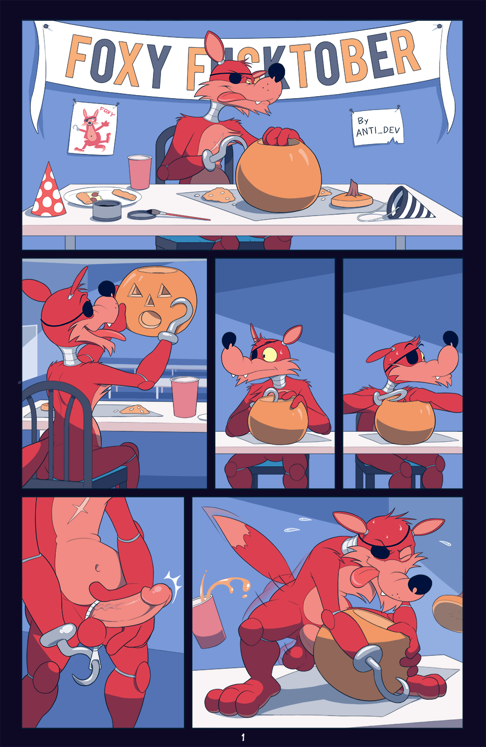 Foxy Fucktober cover
