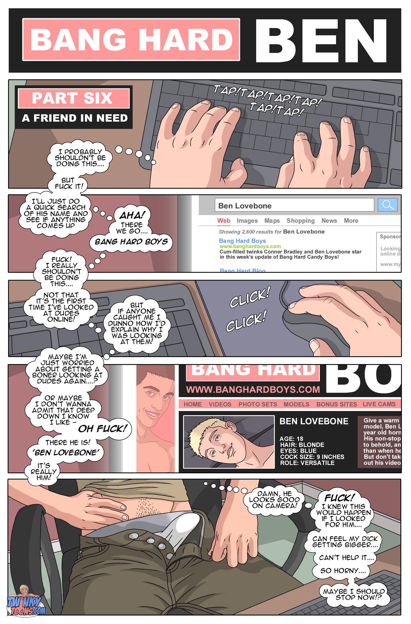 Bang Hard Ben - Parts 6-10 cover