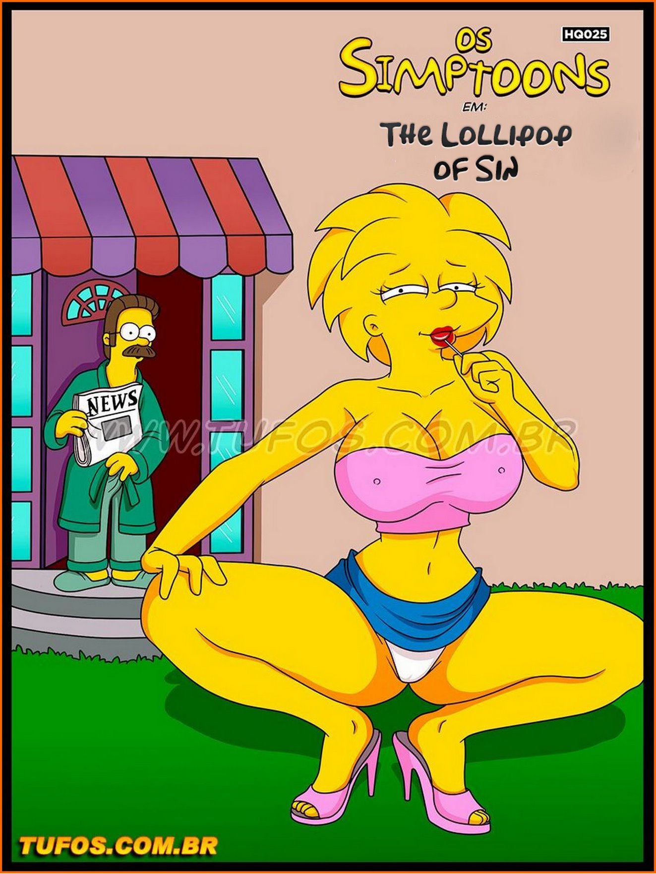 The Simpsons 25 - The Lollipop of Sin cover