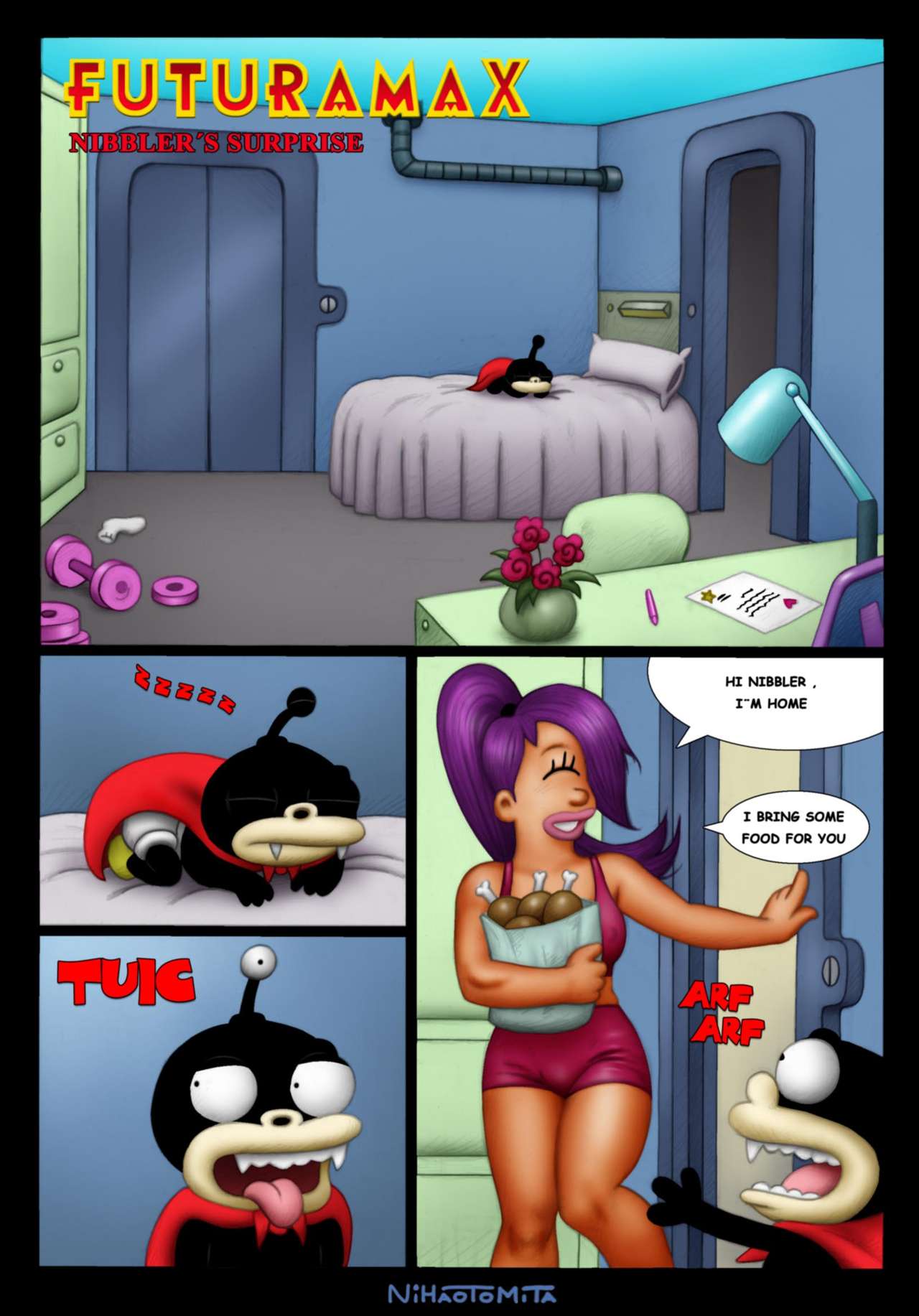 Futurama - Nibbler´s Surprise cover