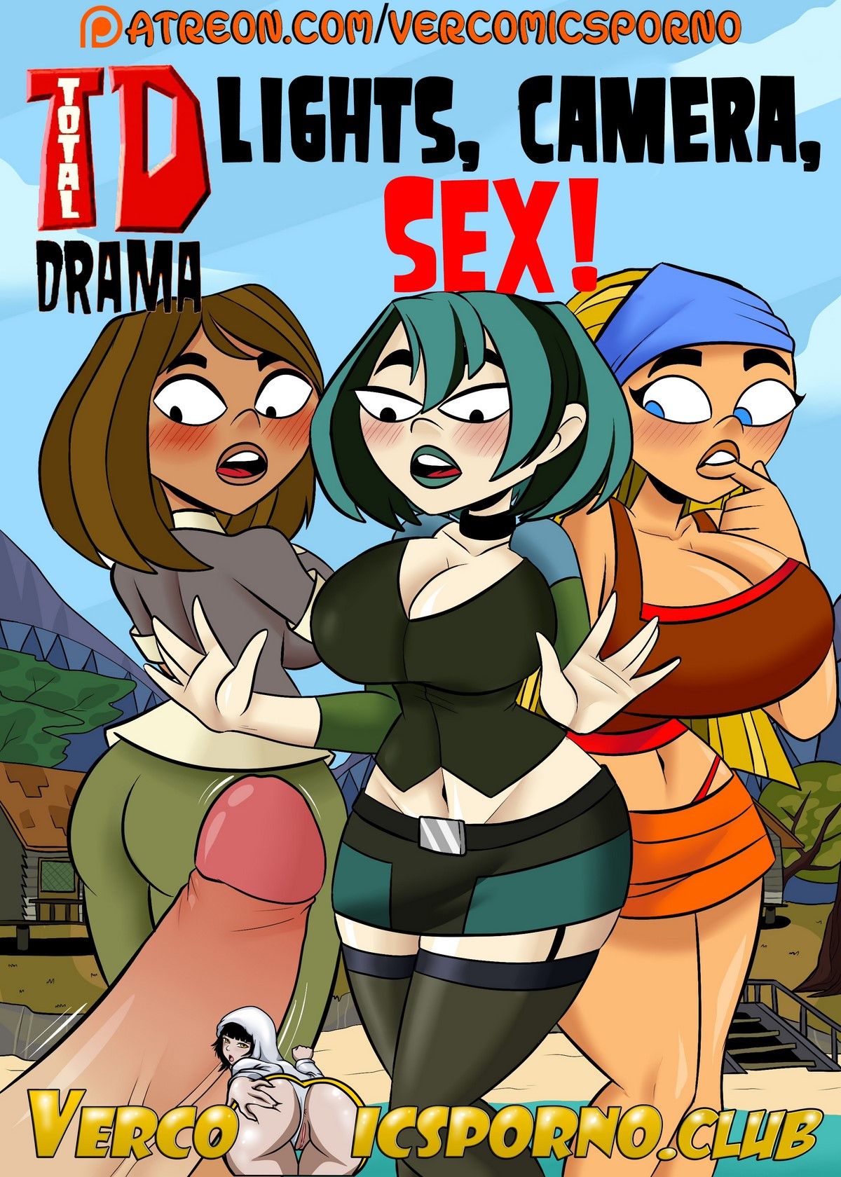 Total Drama: Lights, Camera, Sex! cover