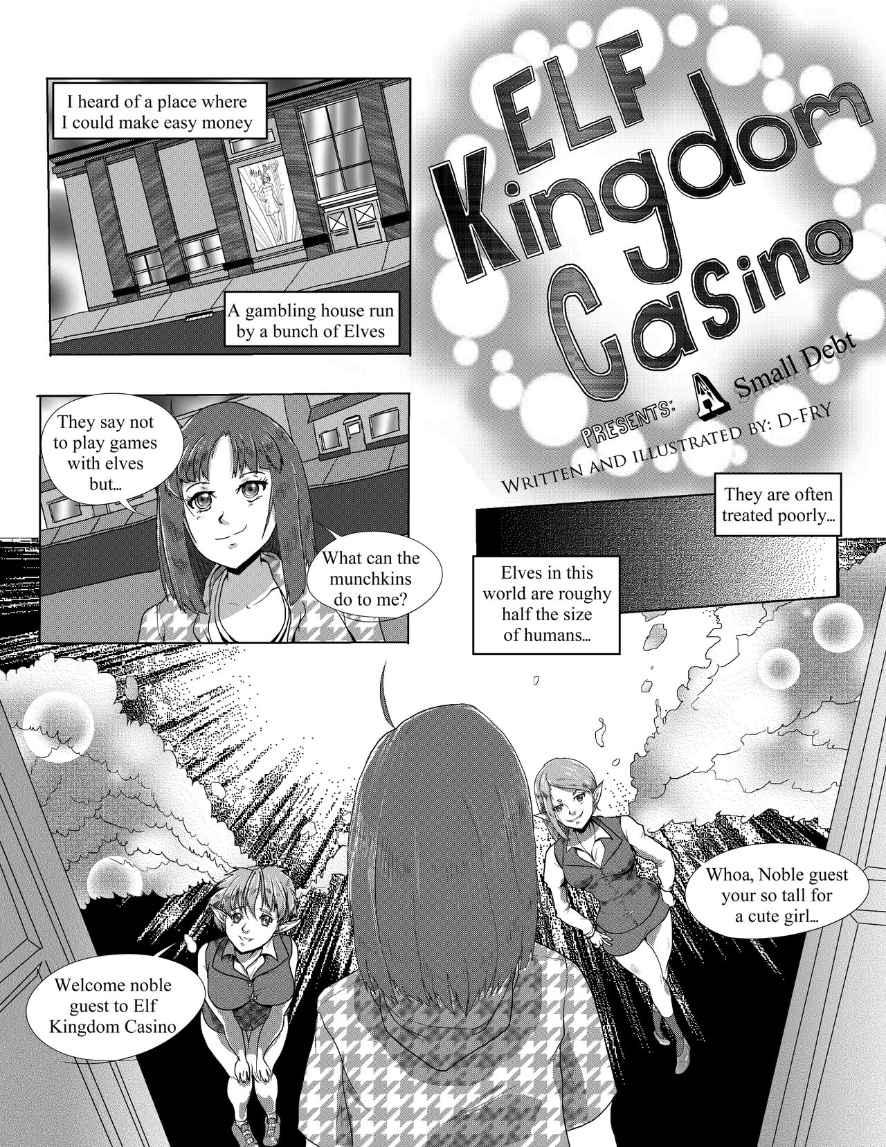 Elf Kingdom Casino A Small Debt cover