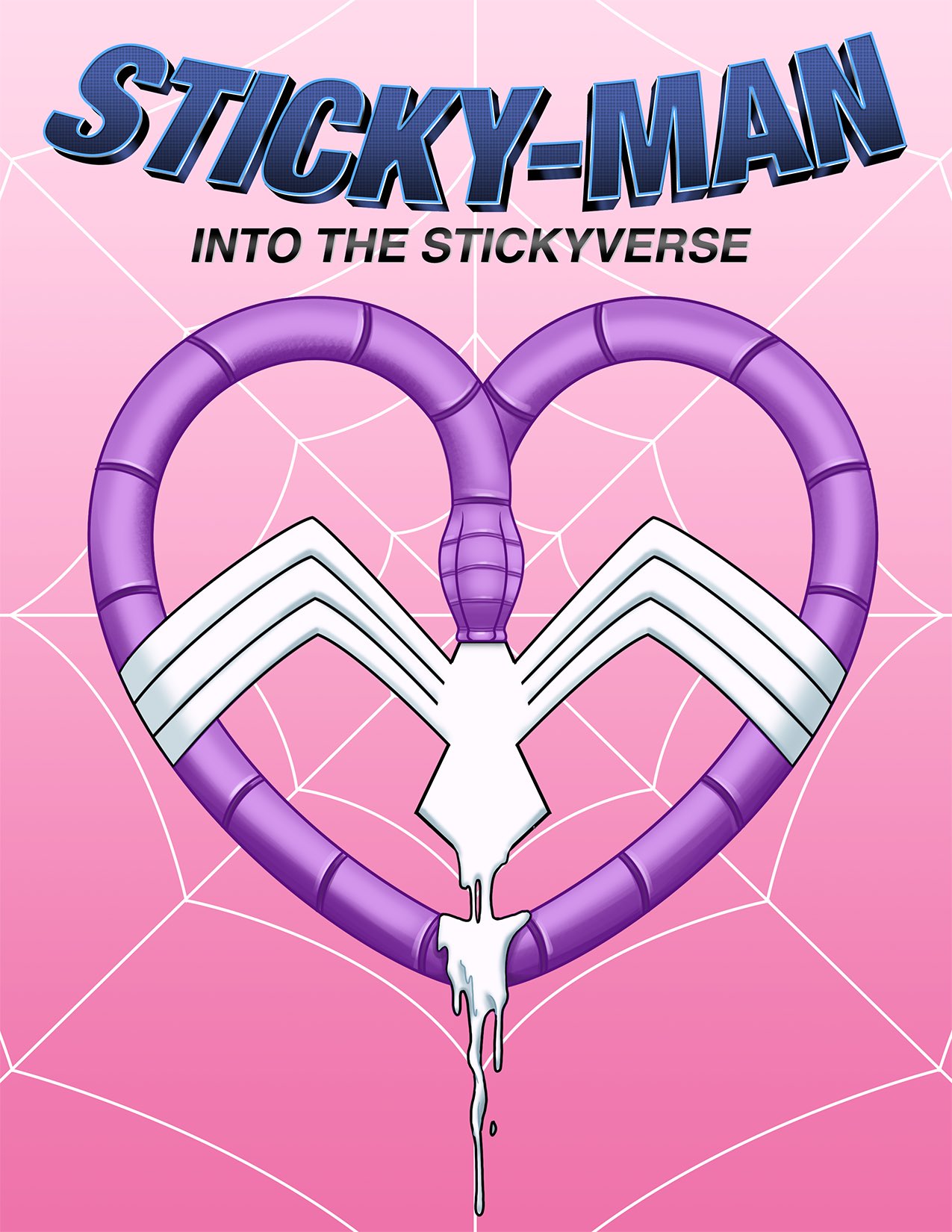 Sticky-man Into the Stickyverse cover