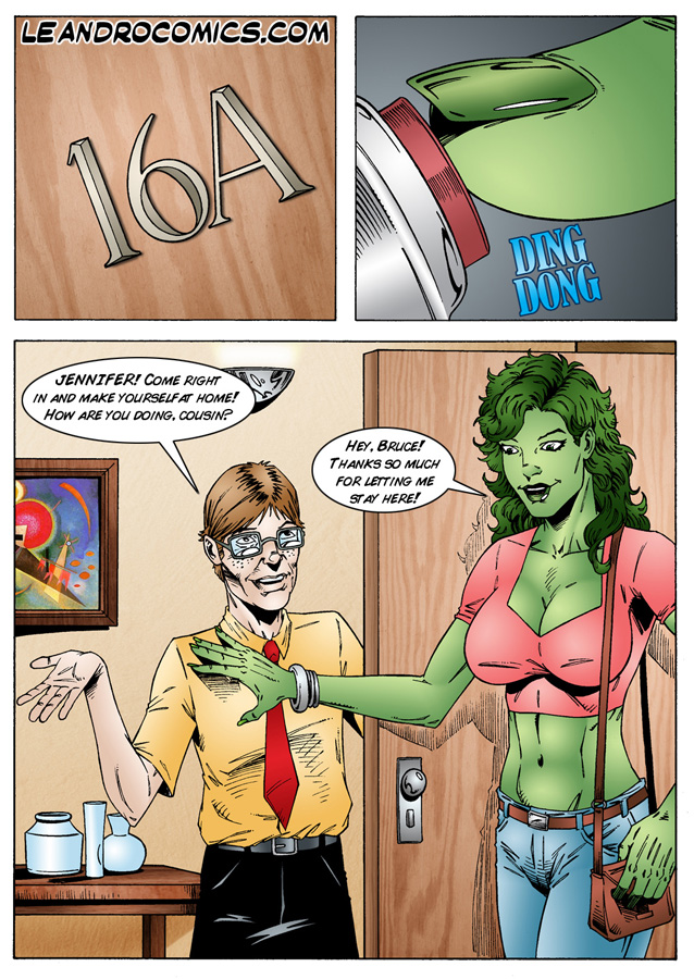 The Incredible Excited Hulk cover