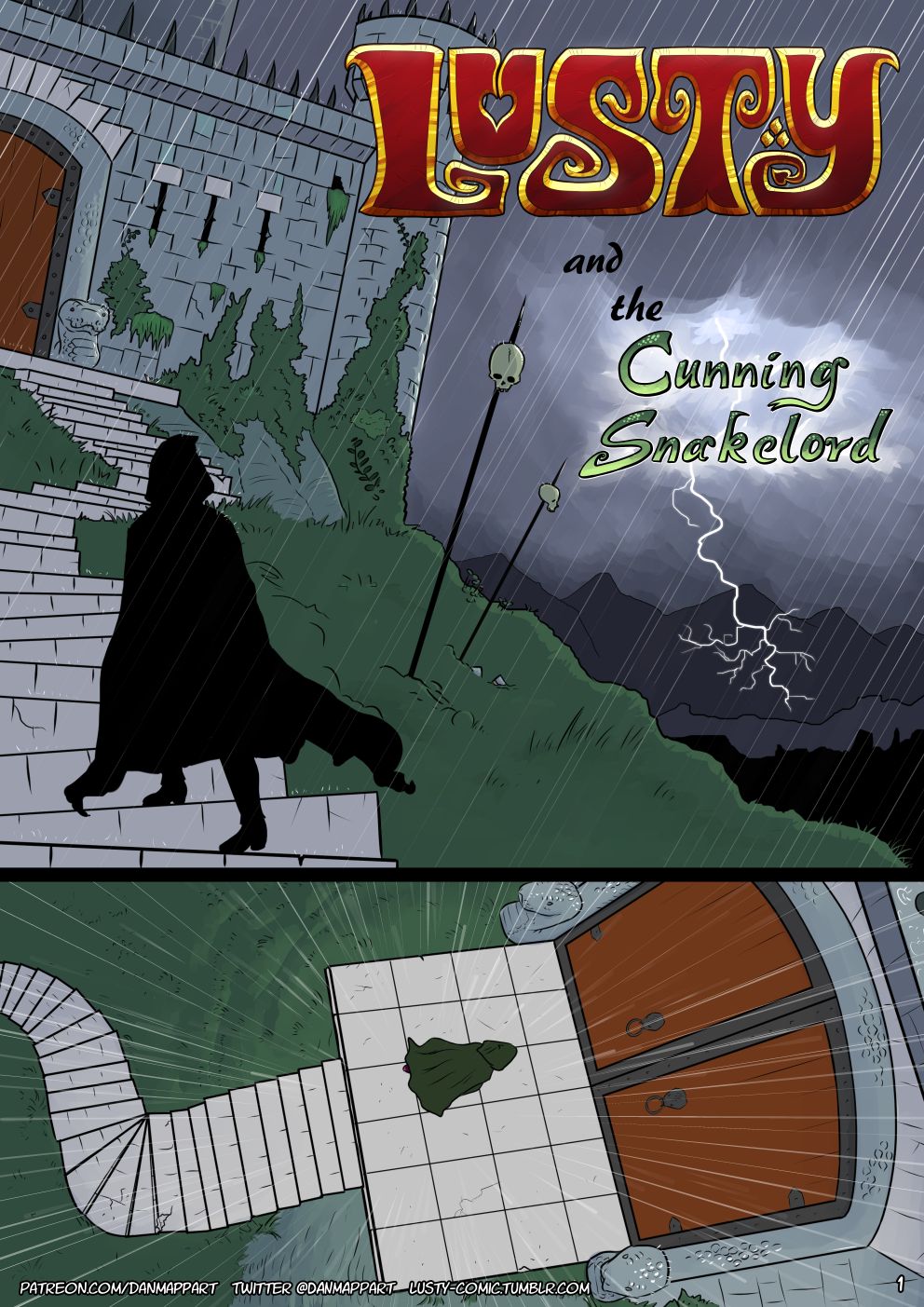 Lusty and the Cunning Snakelord cover