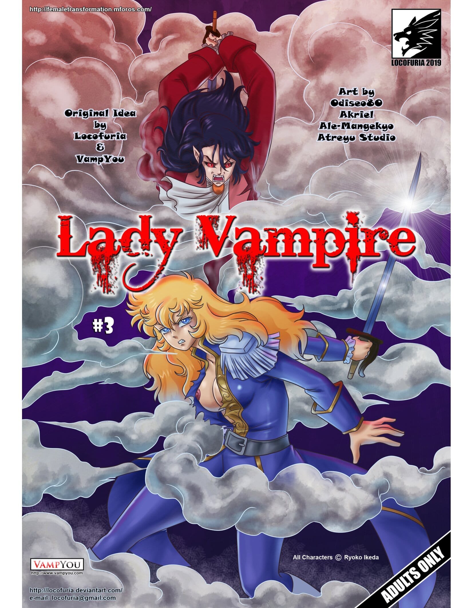 Lady Vampire 3 cover