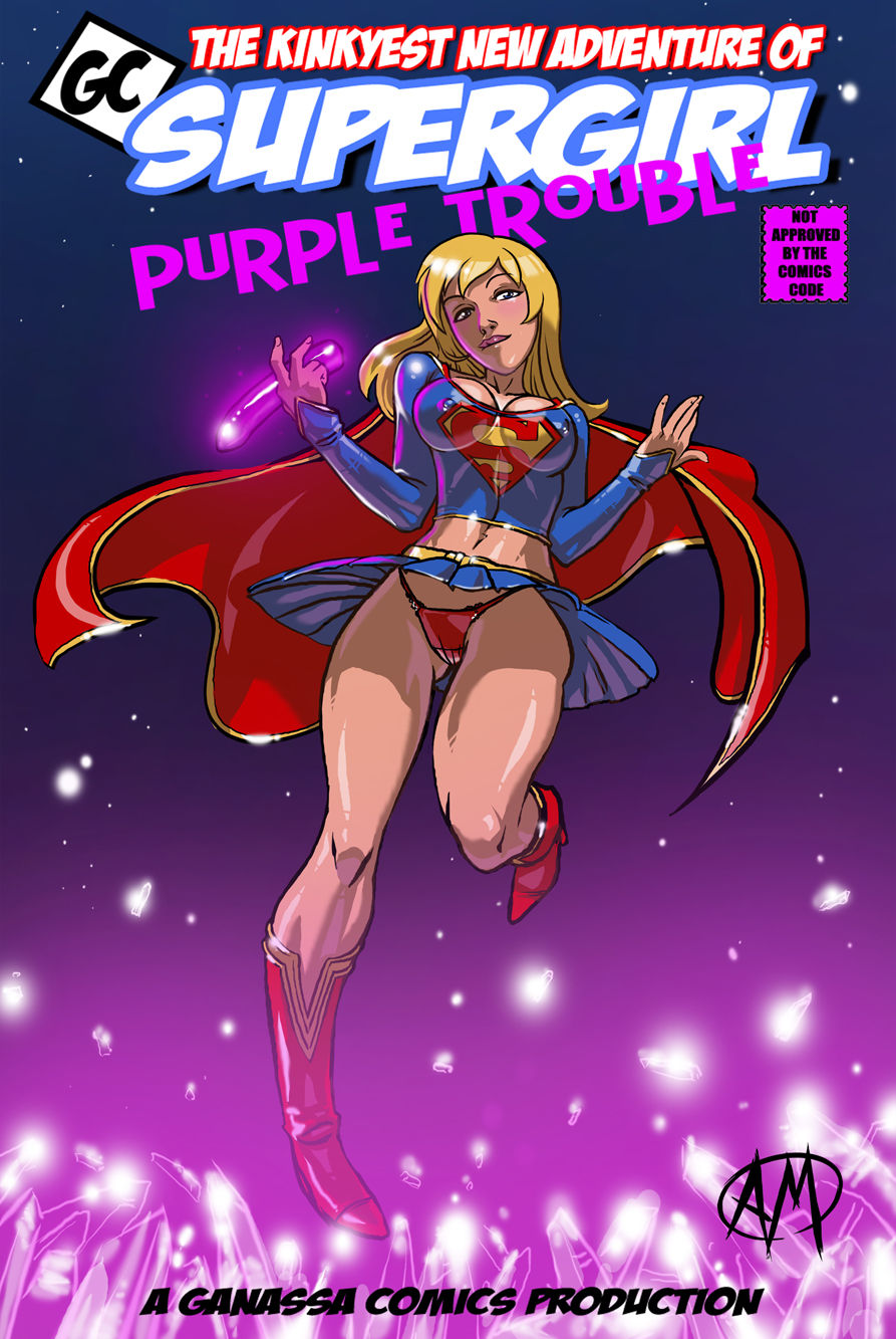 Supergirl: Purple Trouble cover