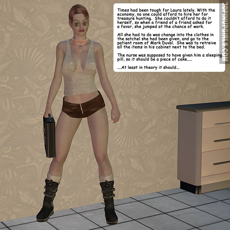 Lara Croft - Naughty Nurse cover