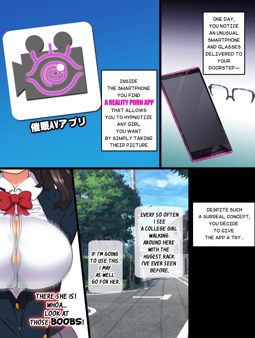 Hypnotized College Girls -REALITY PORN APP cover