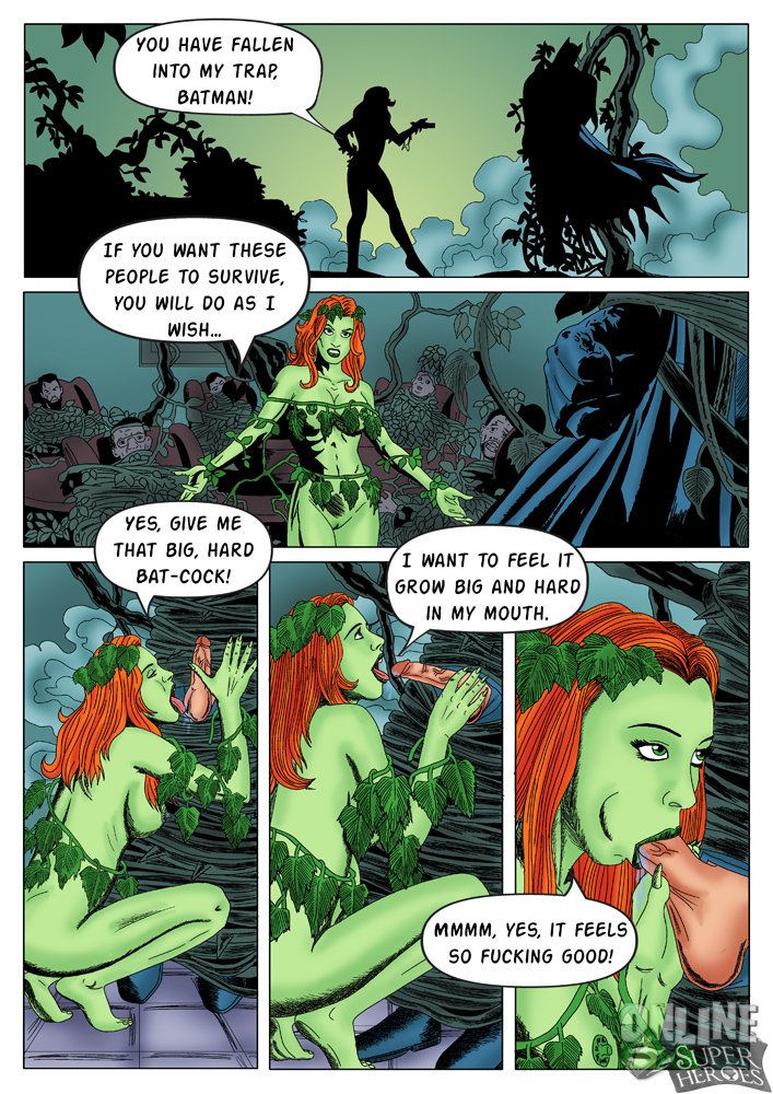 Batman vs Poison Ivy cover