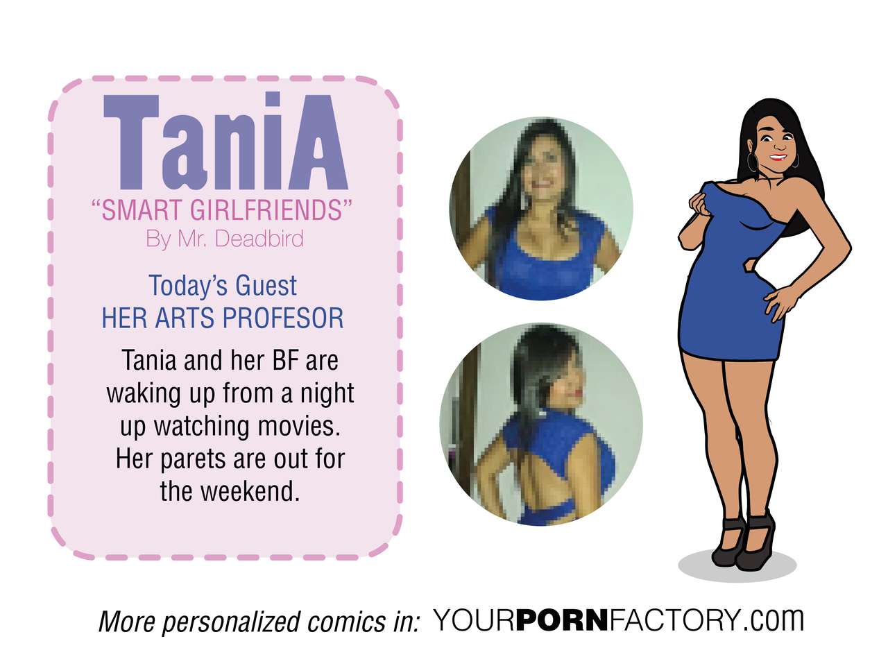 Cheating Latina Girlfriend Tania cover