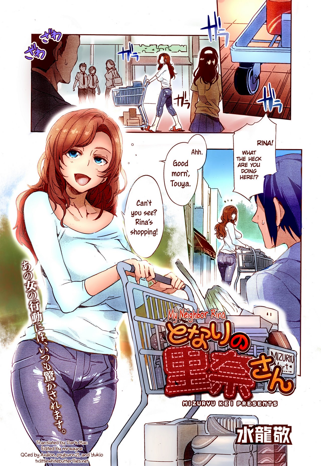 My neighbor Rina cover