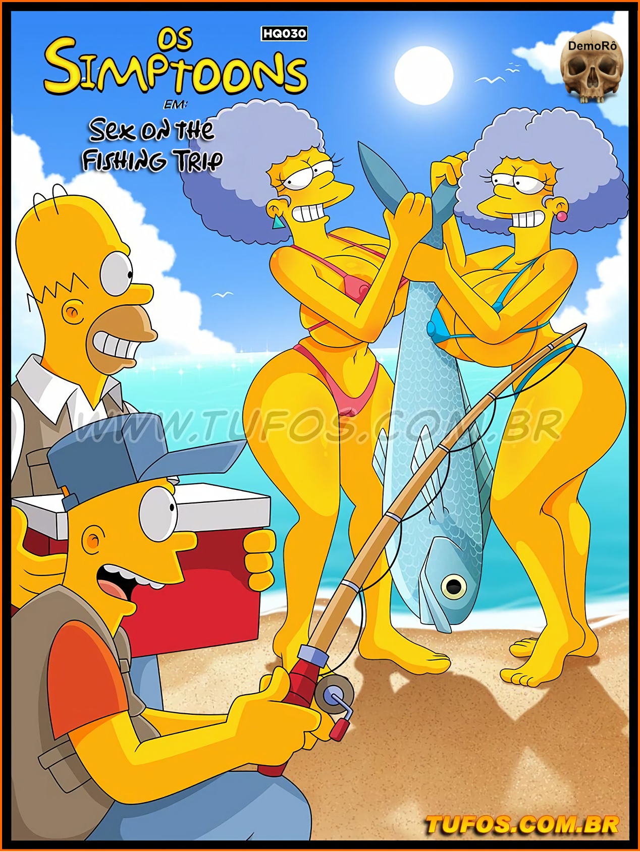 Os Simptoons 30- Sex on the fishing trip cover
