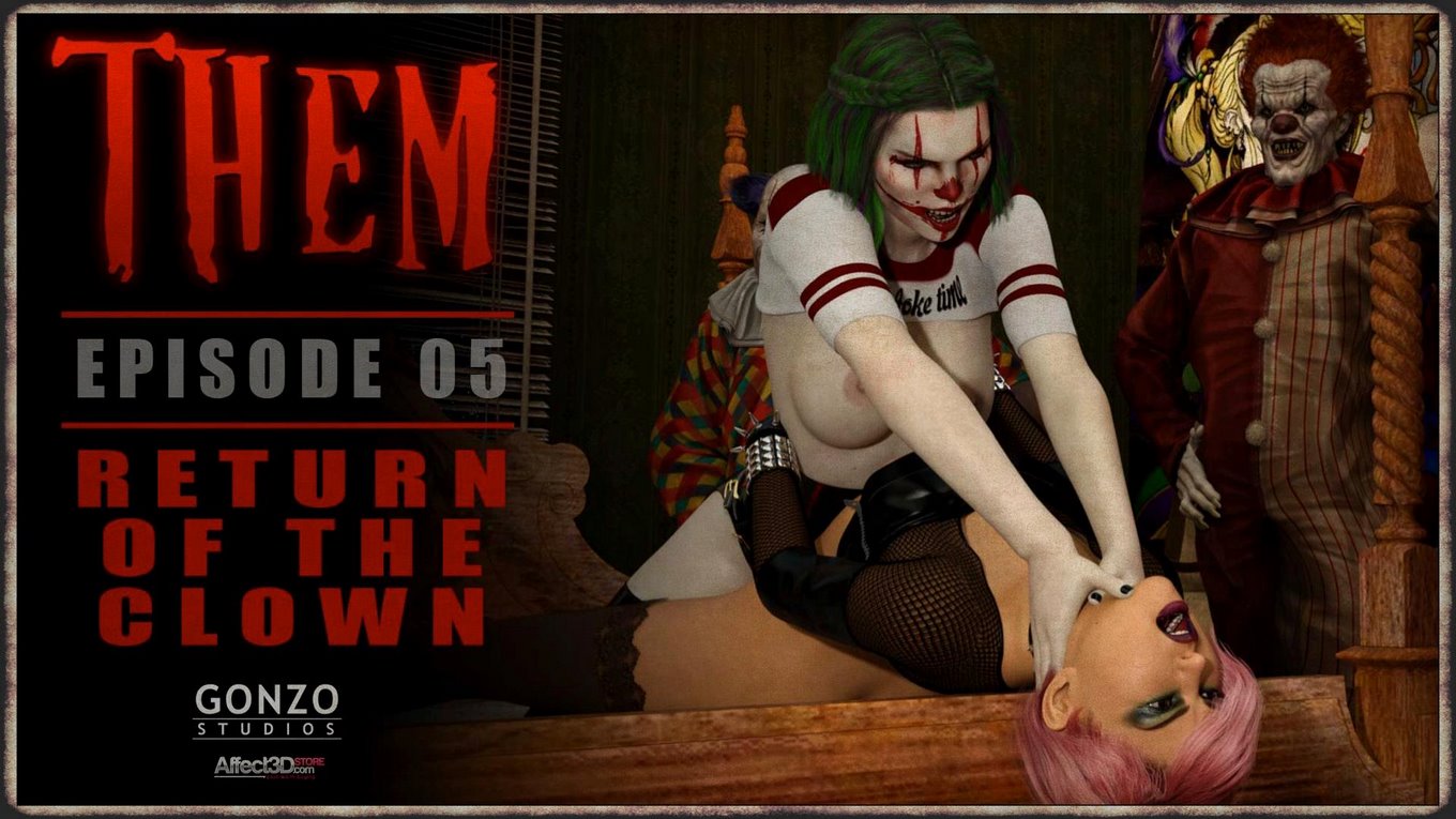 THEM 05 - Return of the clown cover