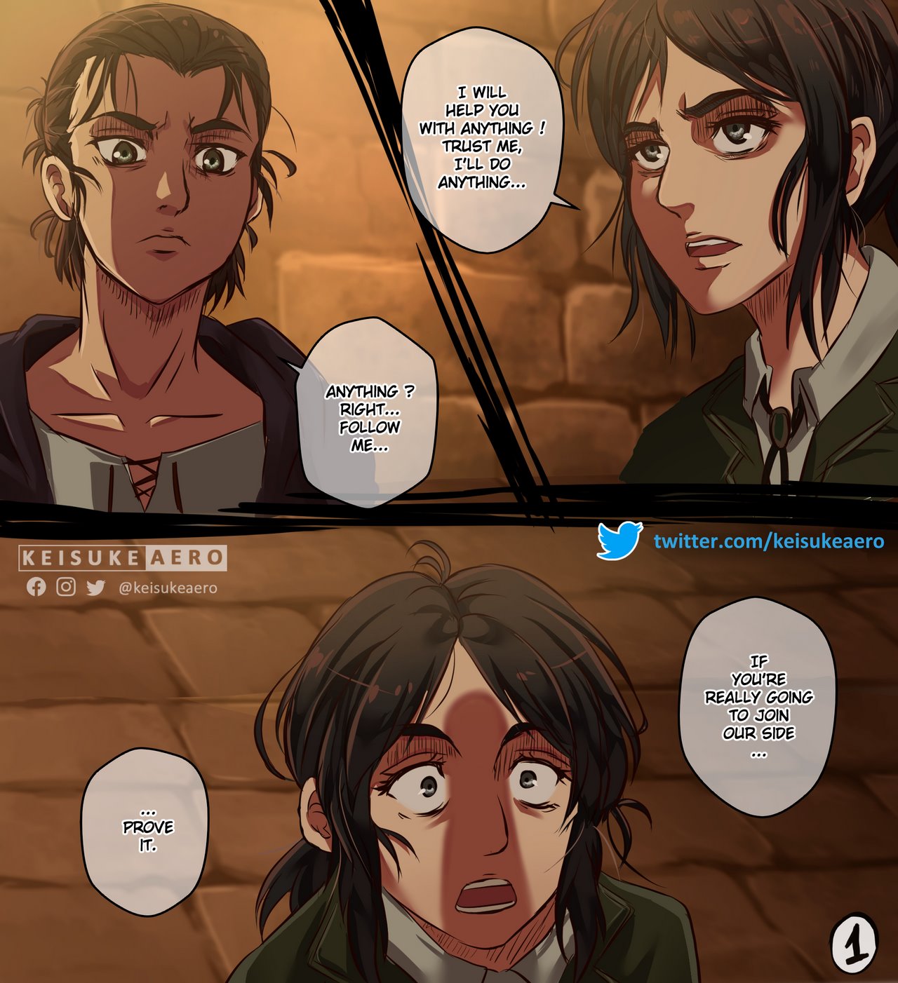 Eren x Pieck cover