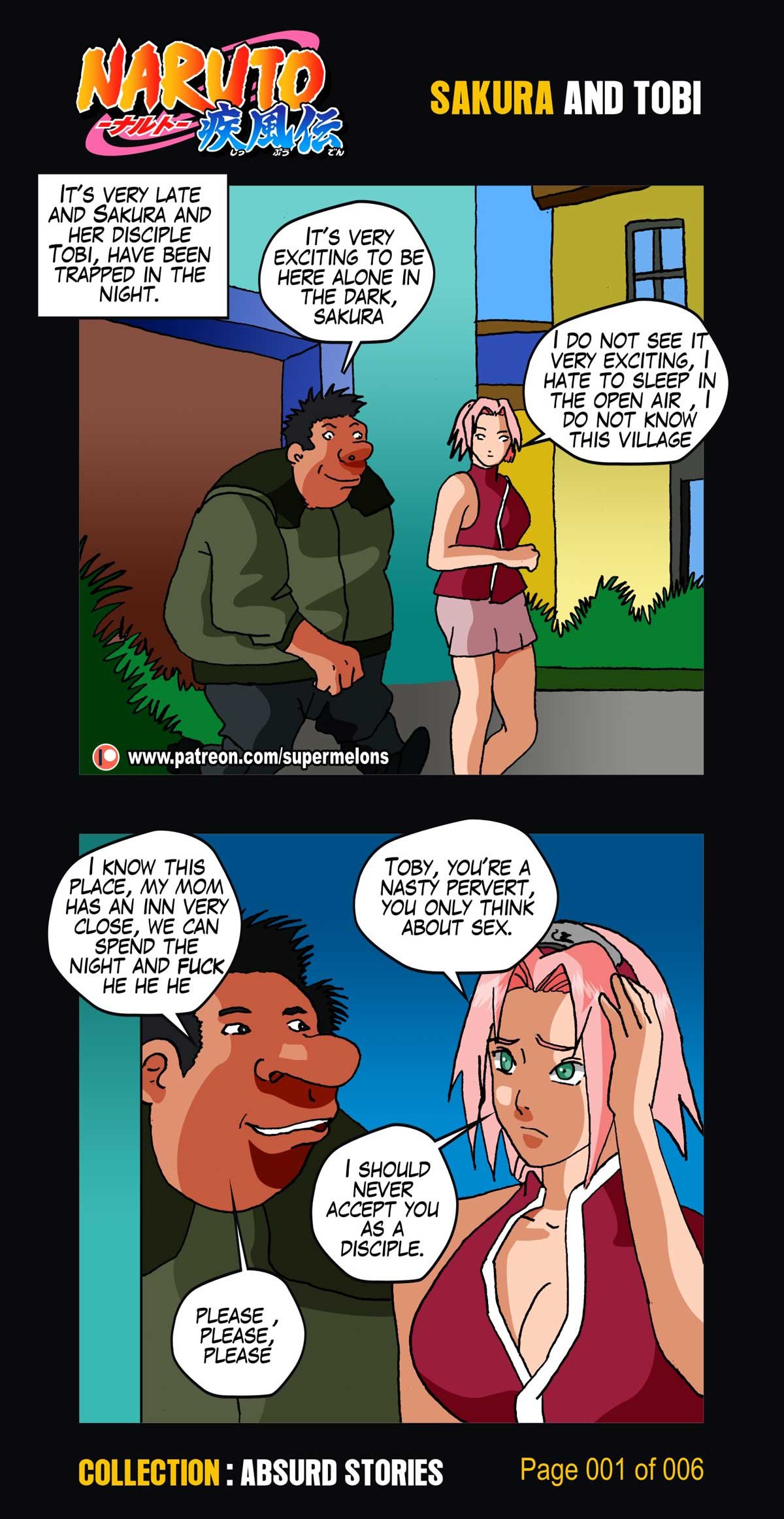 Sakura and Tobi cover