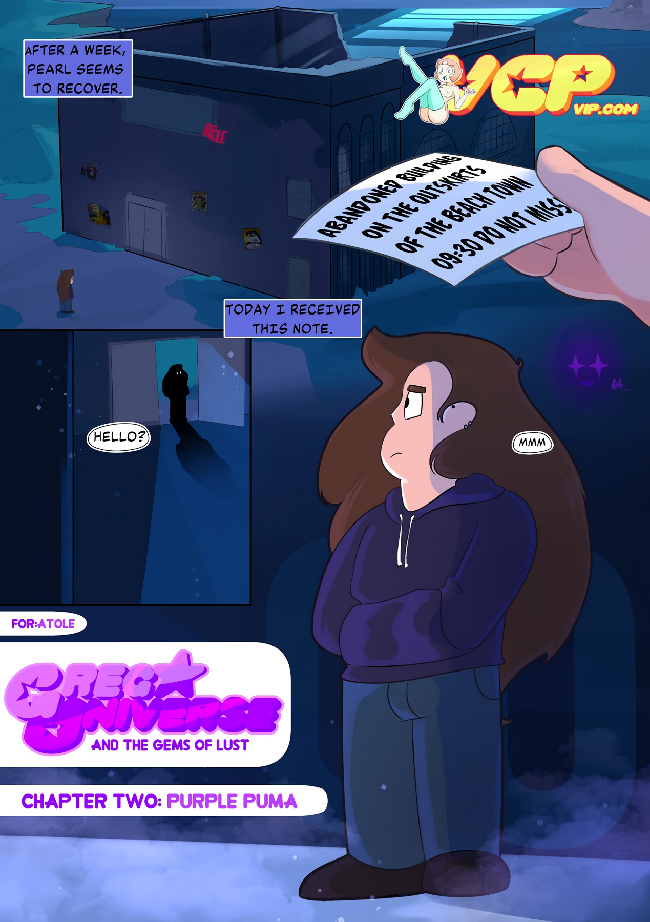 Greg Universe and the Gems of Lust 2: Purple Puma cover