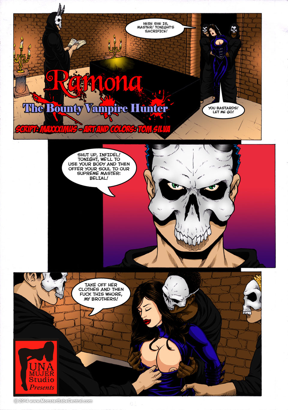 Ramona. The Bounty Vampire Hunter cover