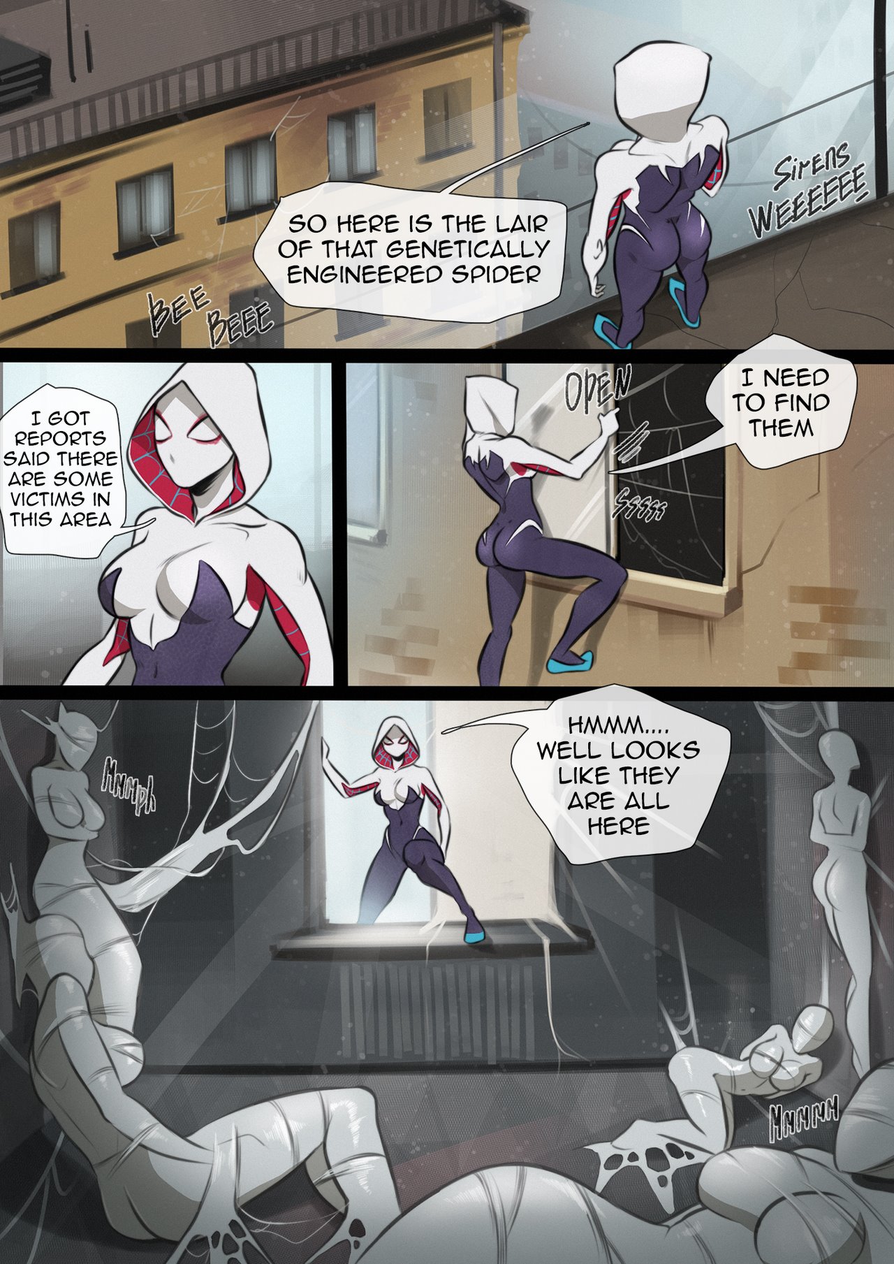 Gwen's defeat cover
