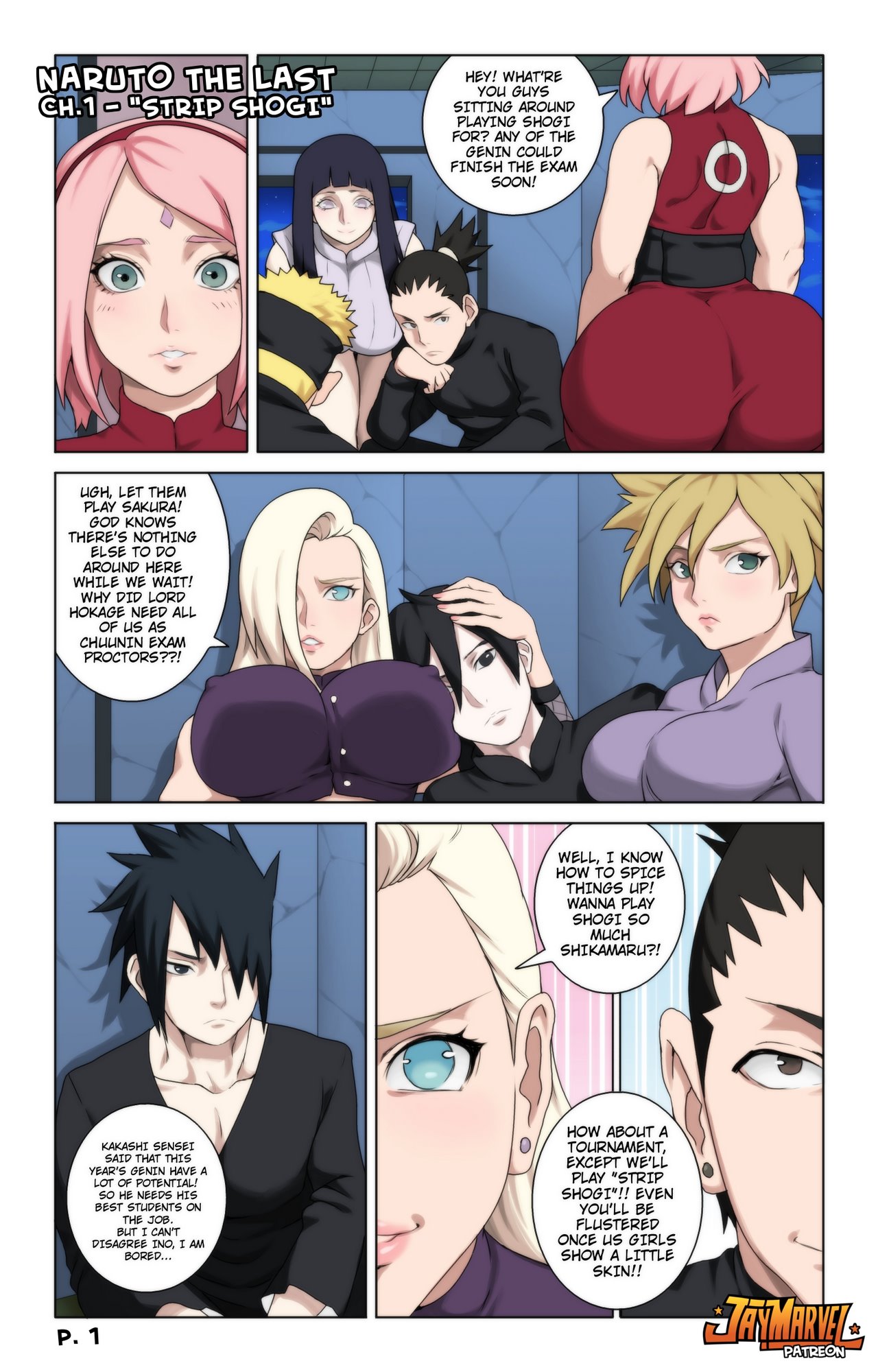 Naruto The Last - Ch.1 : Strip Shogi cover