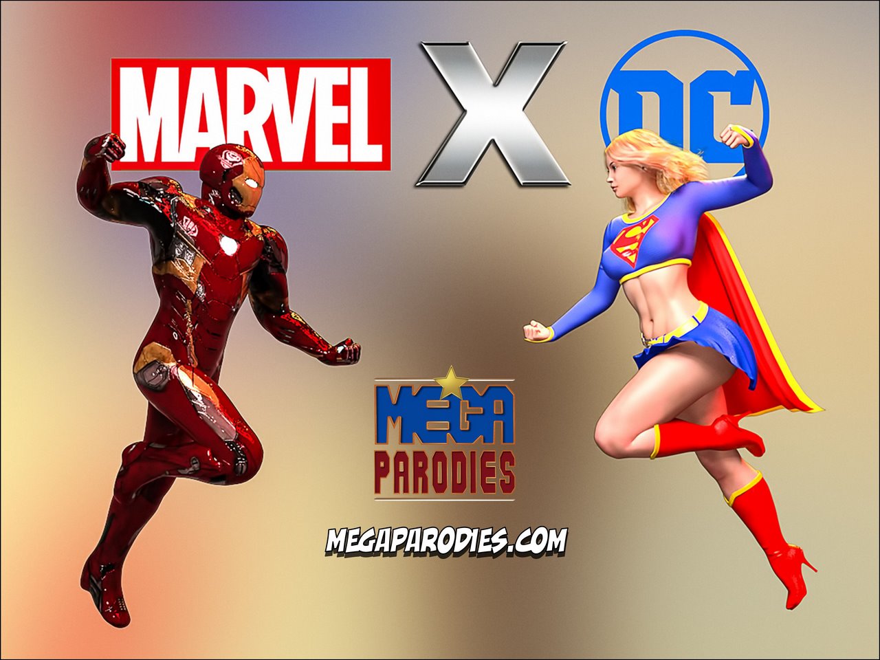 Marvel x DC cover