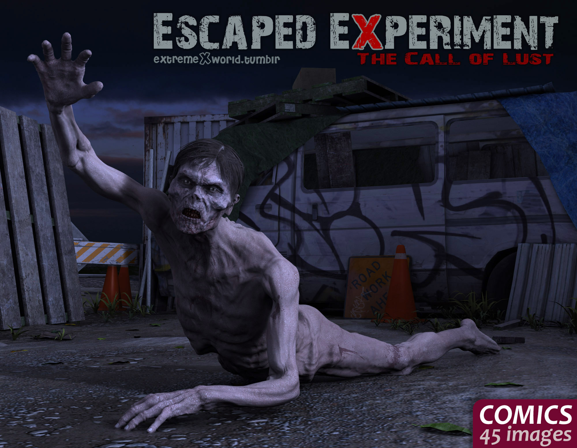 Escaped experiment - The call of lust cover