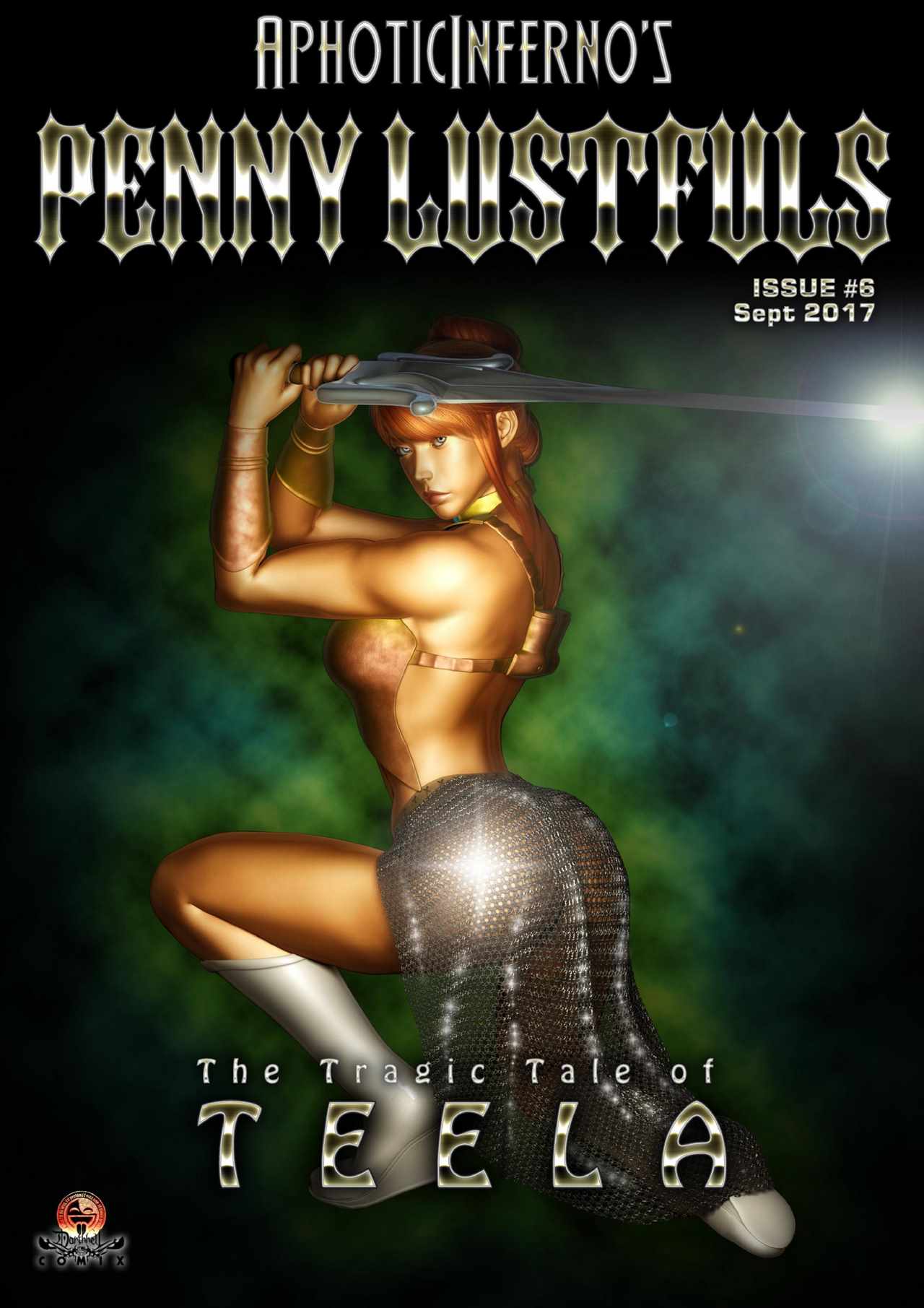 Penny Lustfuls: The Tragic Tale of Teela cover