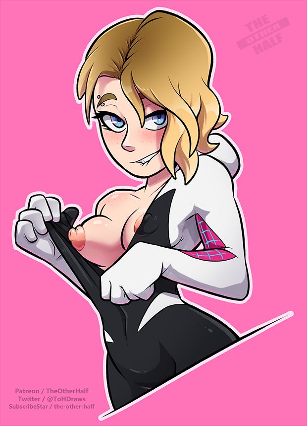 May Collage: Spider-Gwen cover