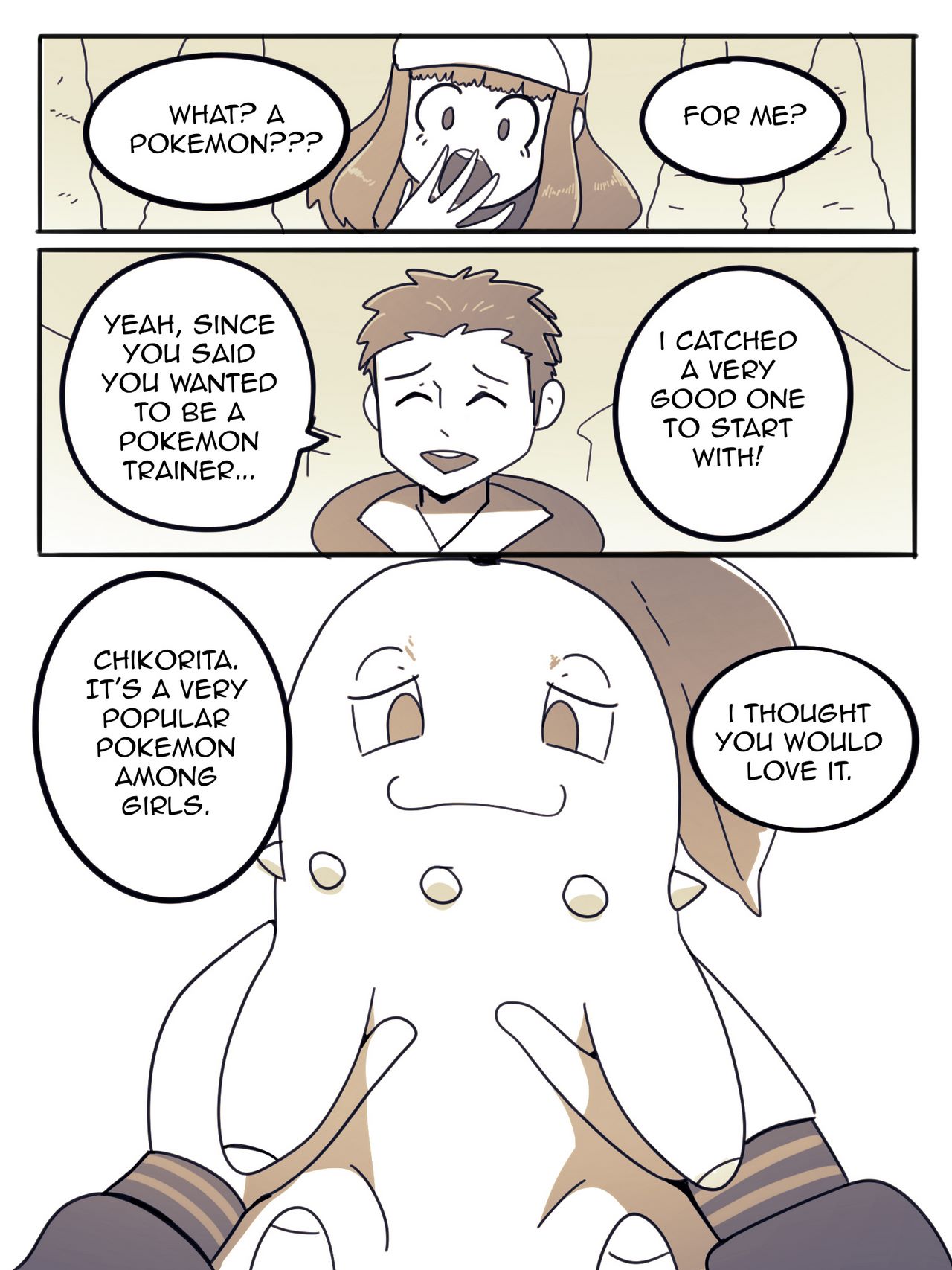 Chikorita is my best friend! cover