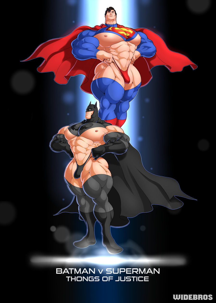 Batman v Superman – Thongs of Justice cover