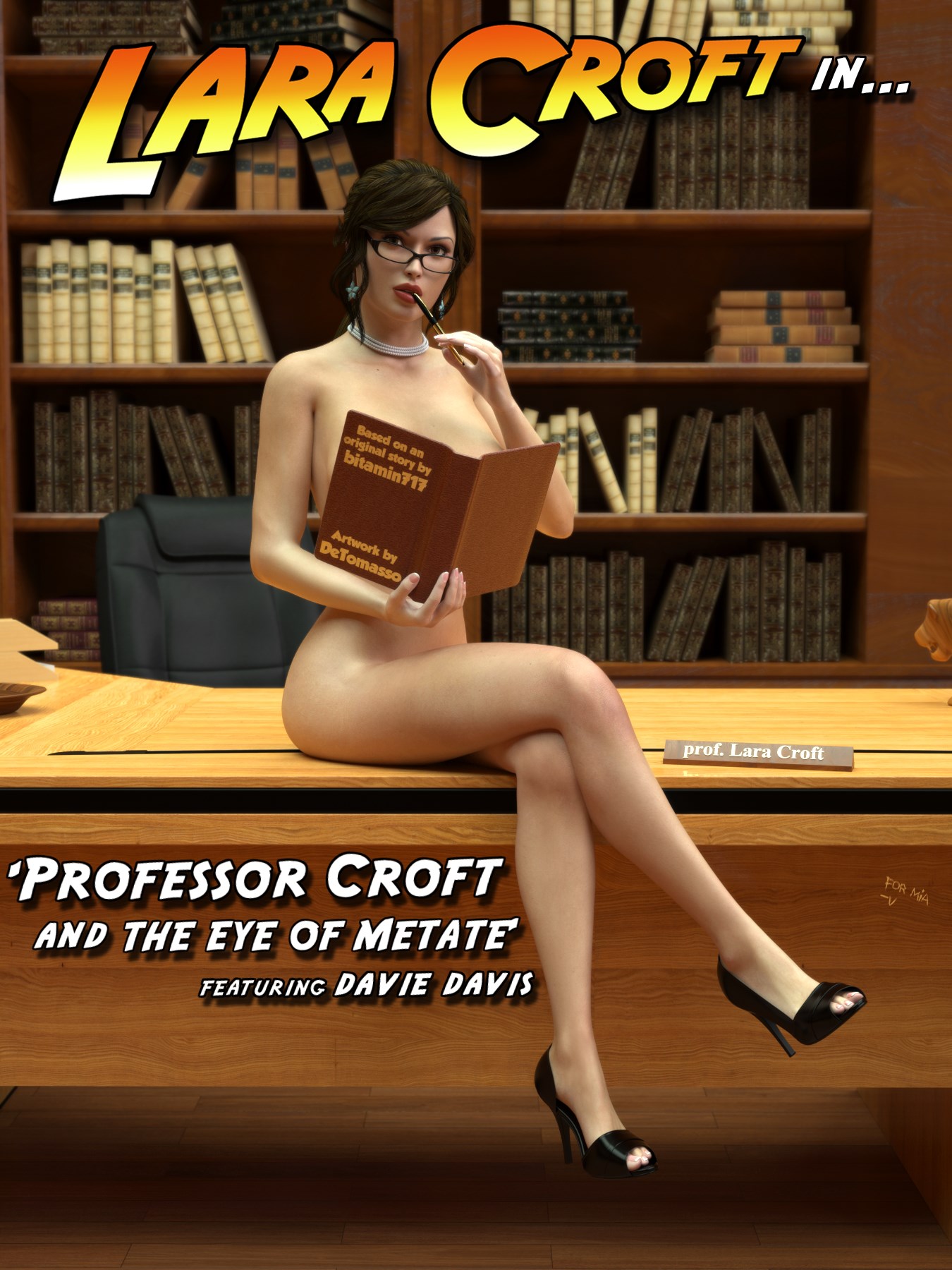 Professor Croft and the Eye of Metate cover