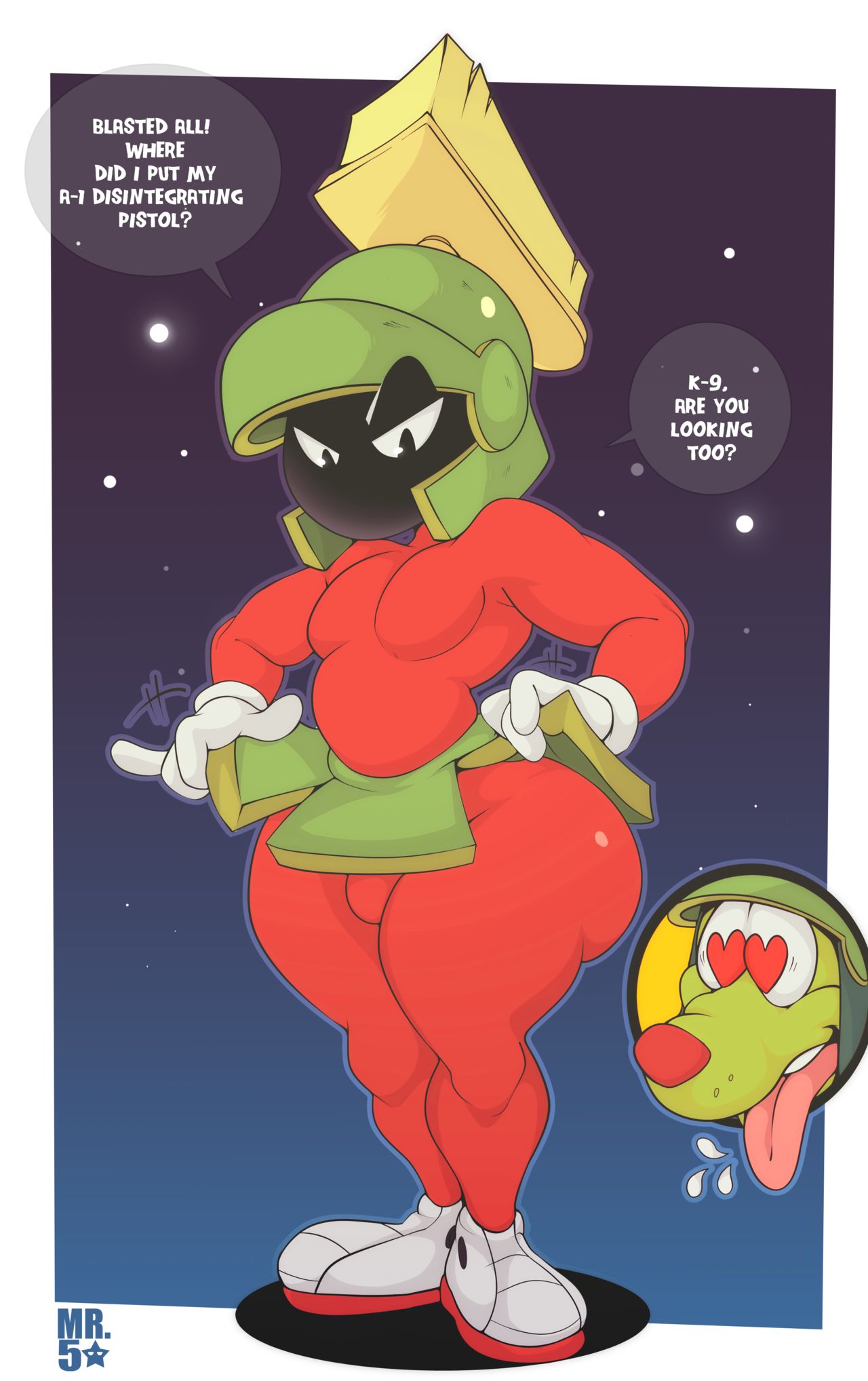 Marvin the martian cover