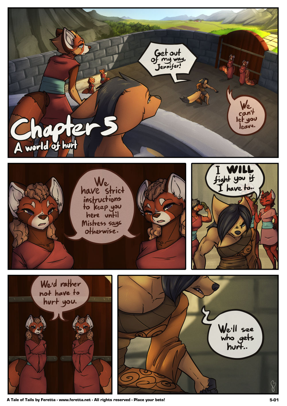 A Tale of Tails: Chapter 5 - A World of Hurt cover