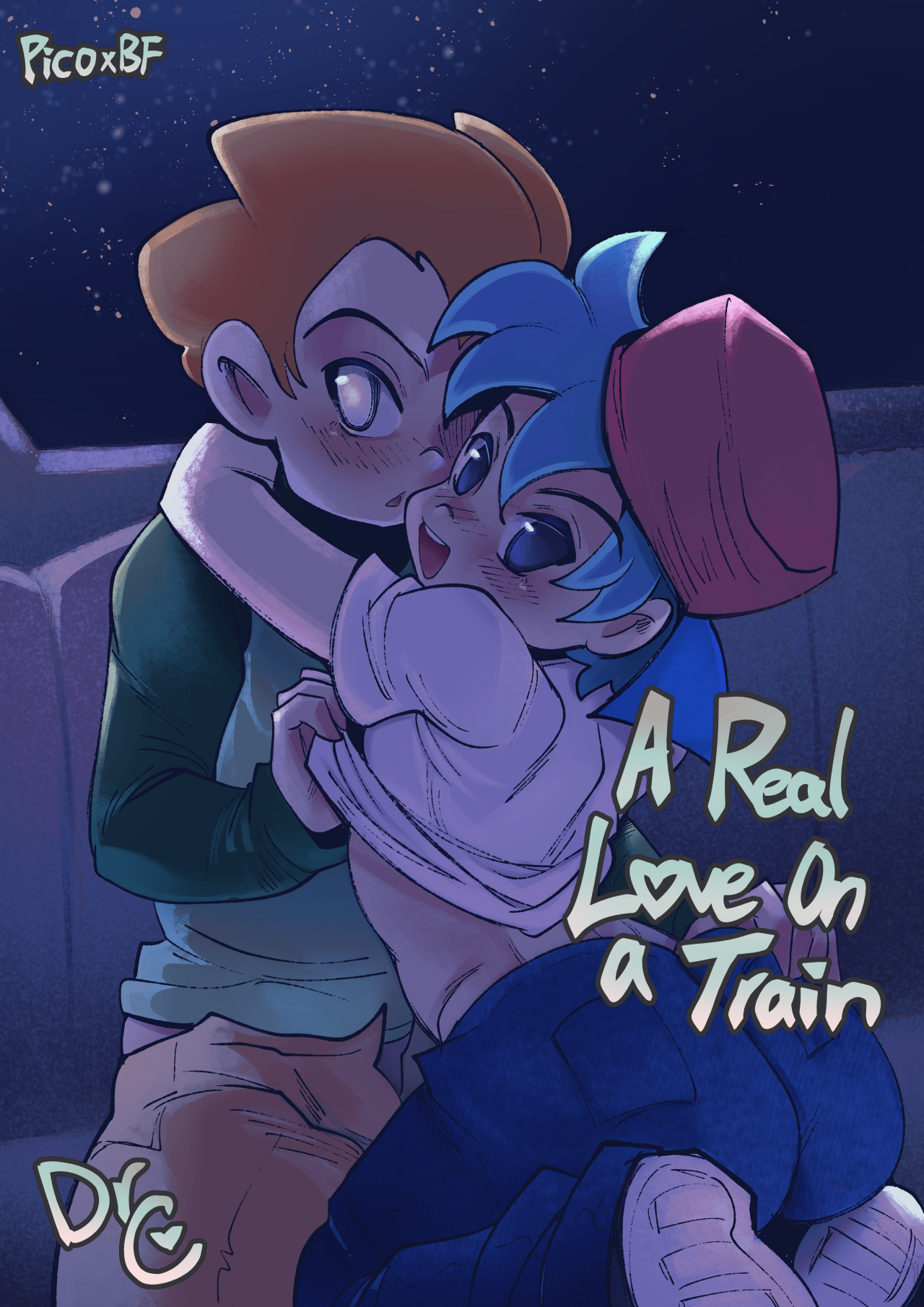 A Real Love On a Train cover