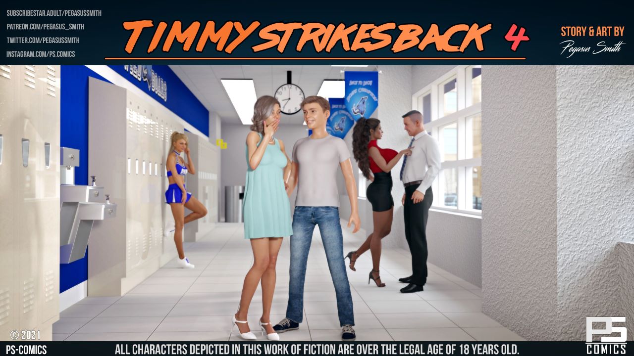 Timmy Strikes Back 4 cover