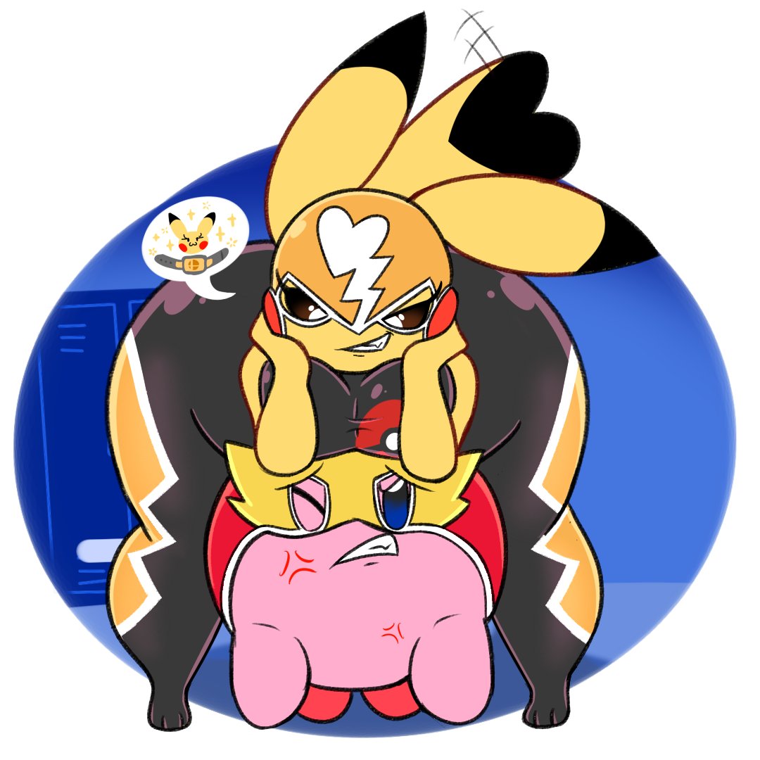 Pika Libre vs Kirby cover