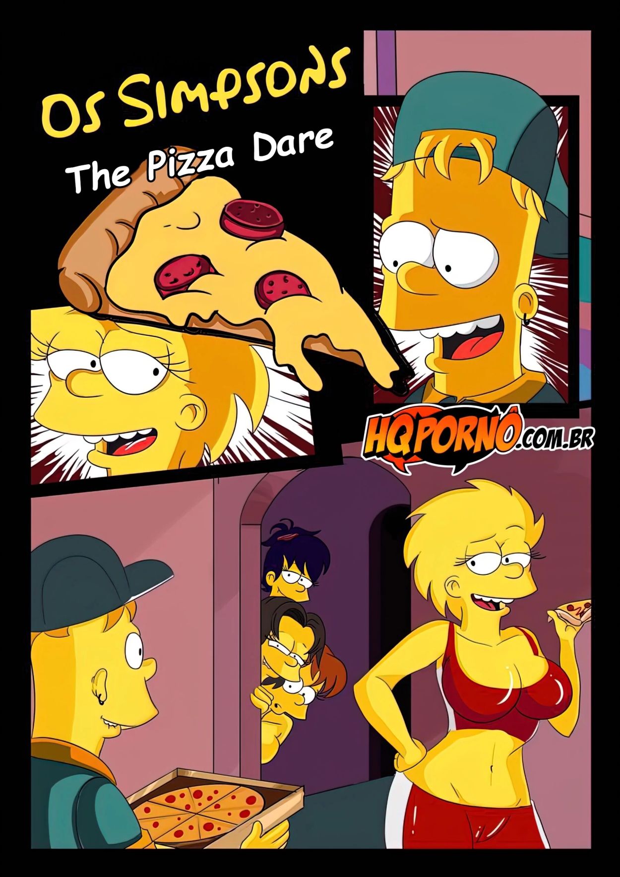 OS Simpsons 2 - The Pizza Dare cover