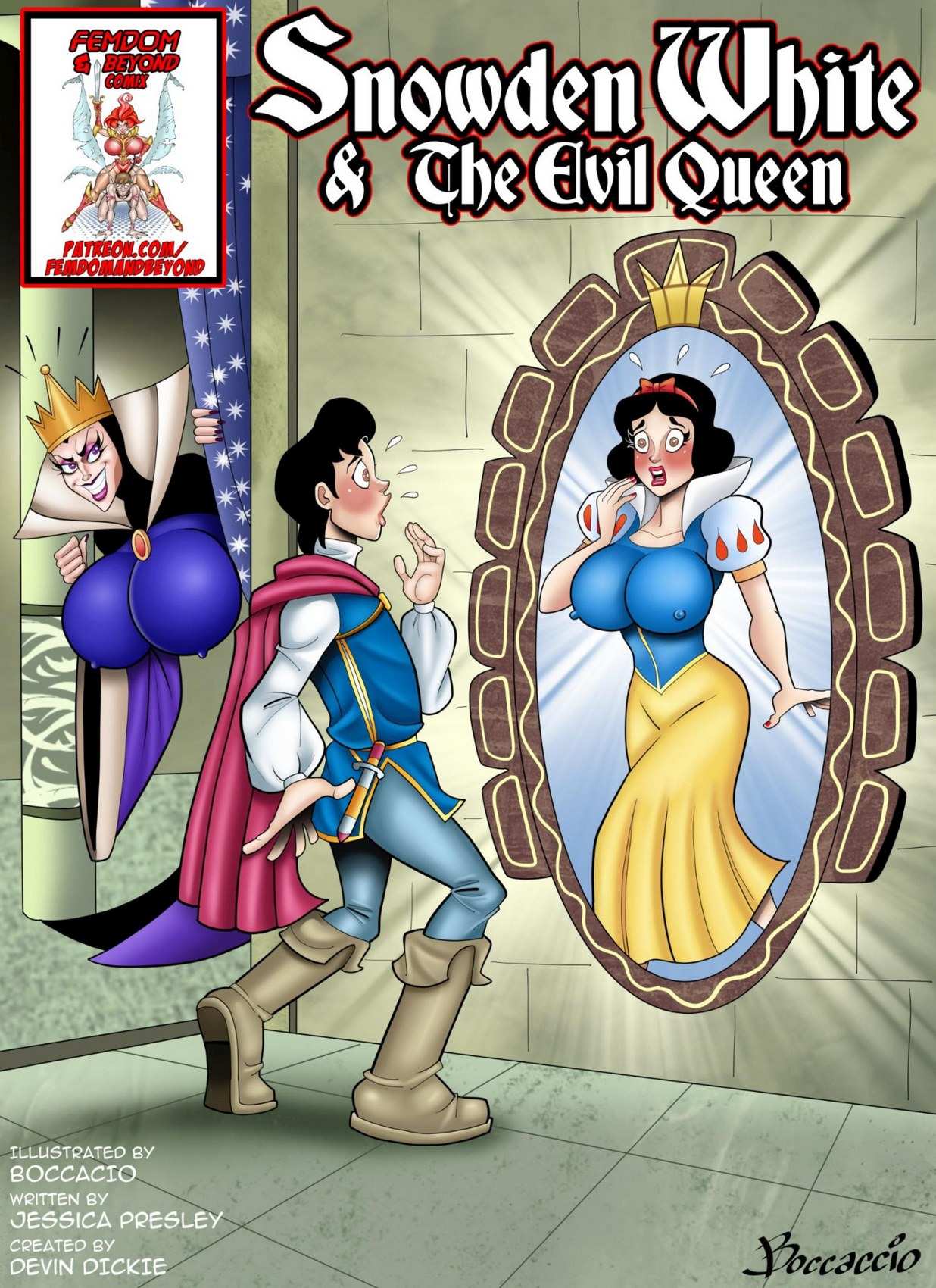 Snowden White And The Evil Queen cover