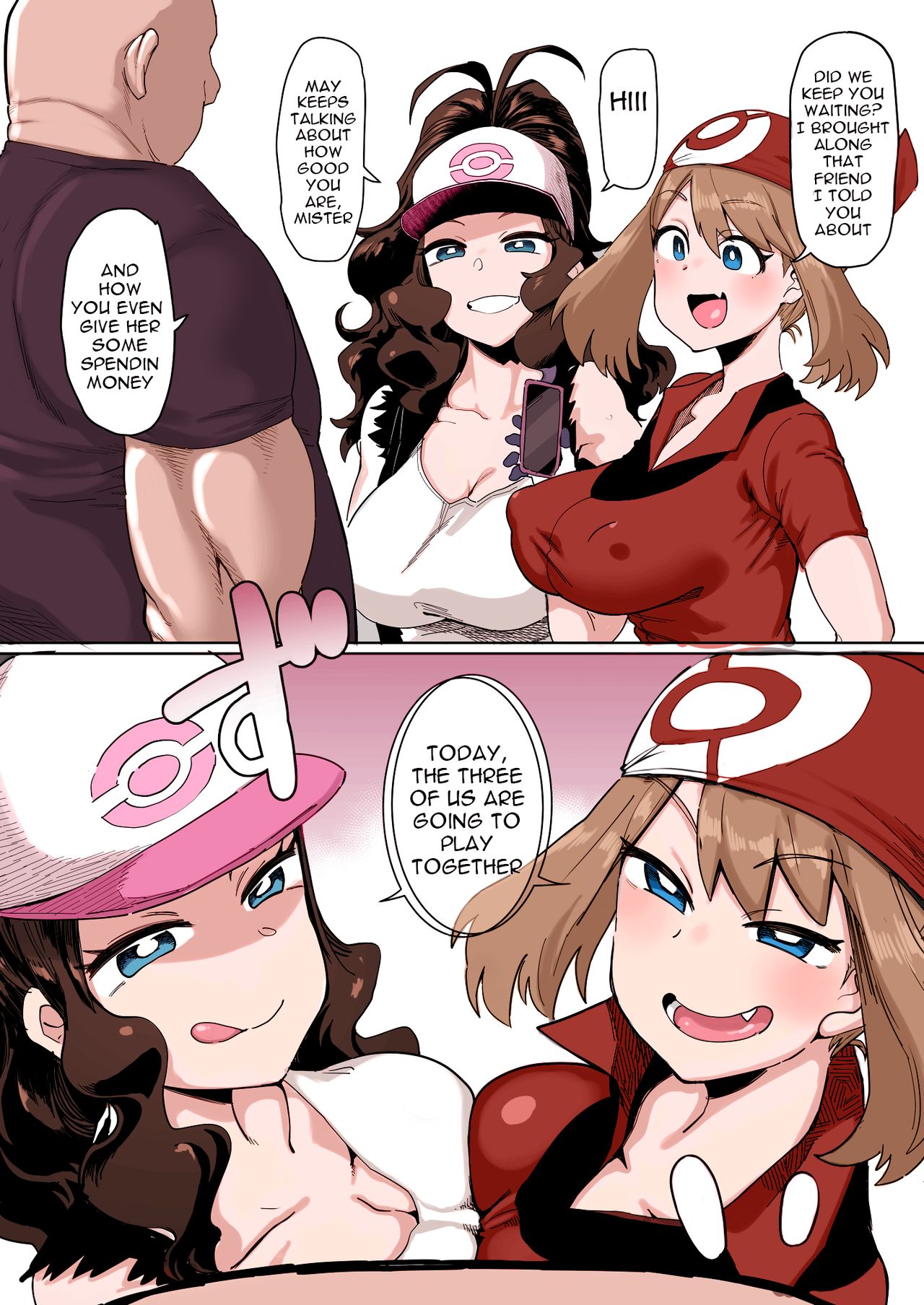 Playing Together With Haruka and Touko cover