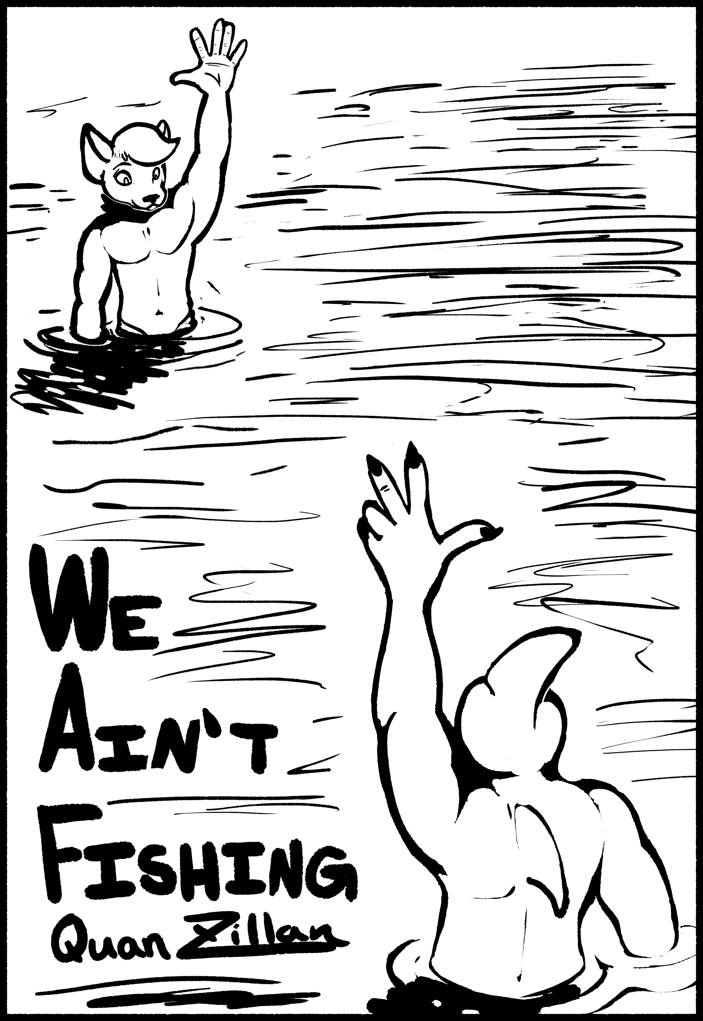 We Ain't Fishing cover