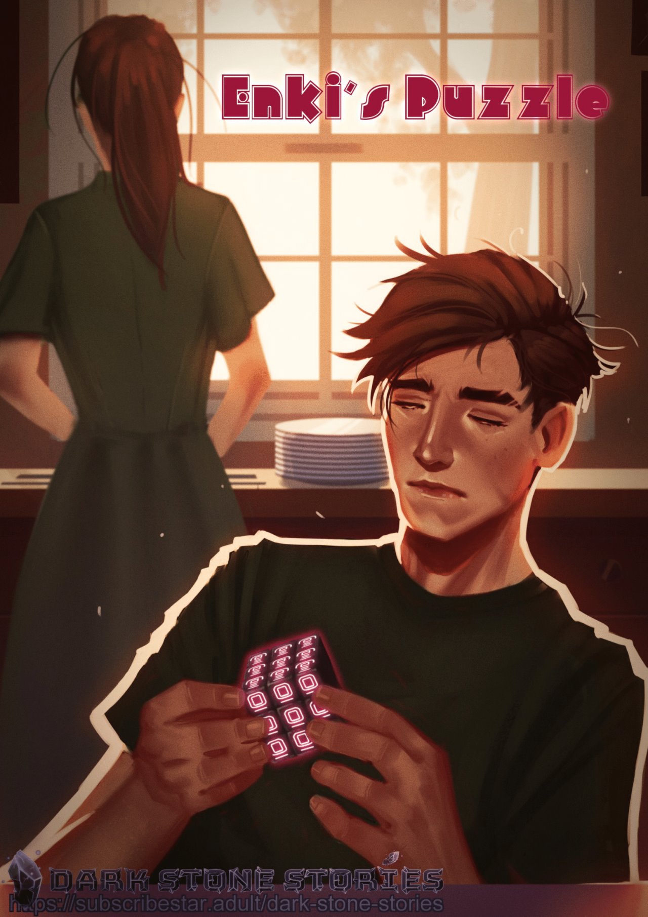 Enki's Puzzle Chapter 1: Dark Stone Stories cover