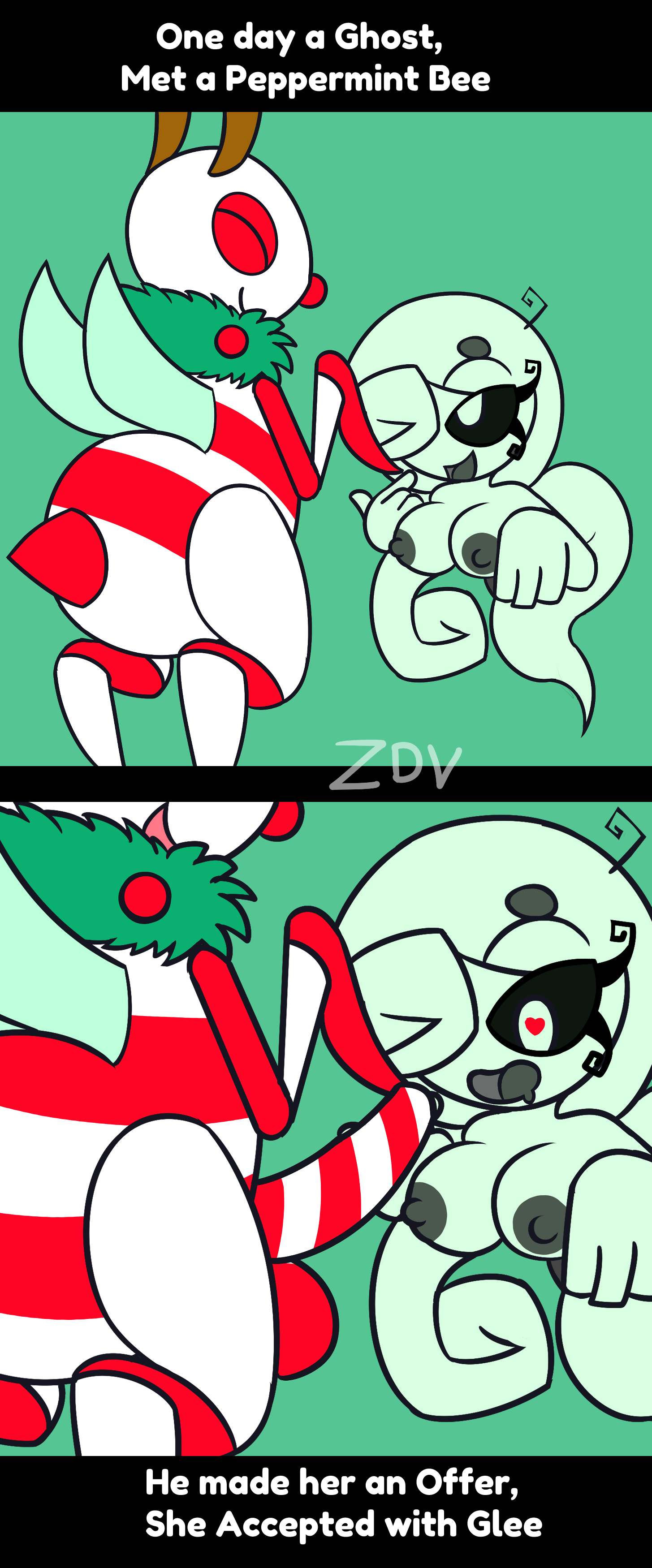 A Ghost and a Peppermint Bee cover