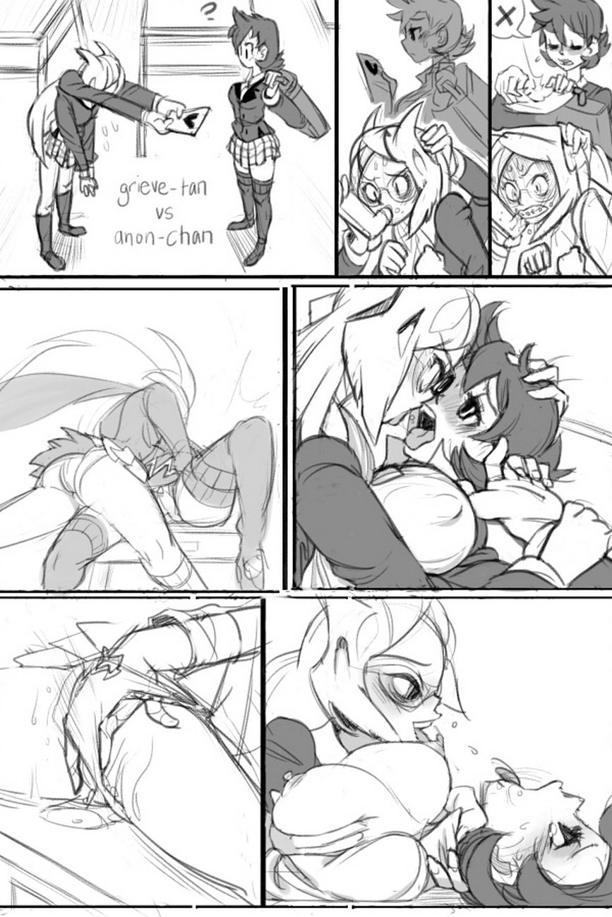 Grieve-Tan VS Anon-Chan cover