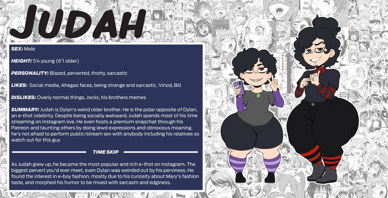 Judah Roberts (Femboy E-Thot) cover