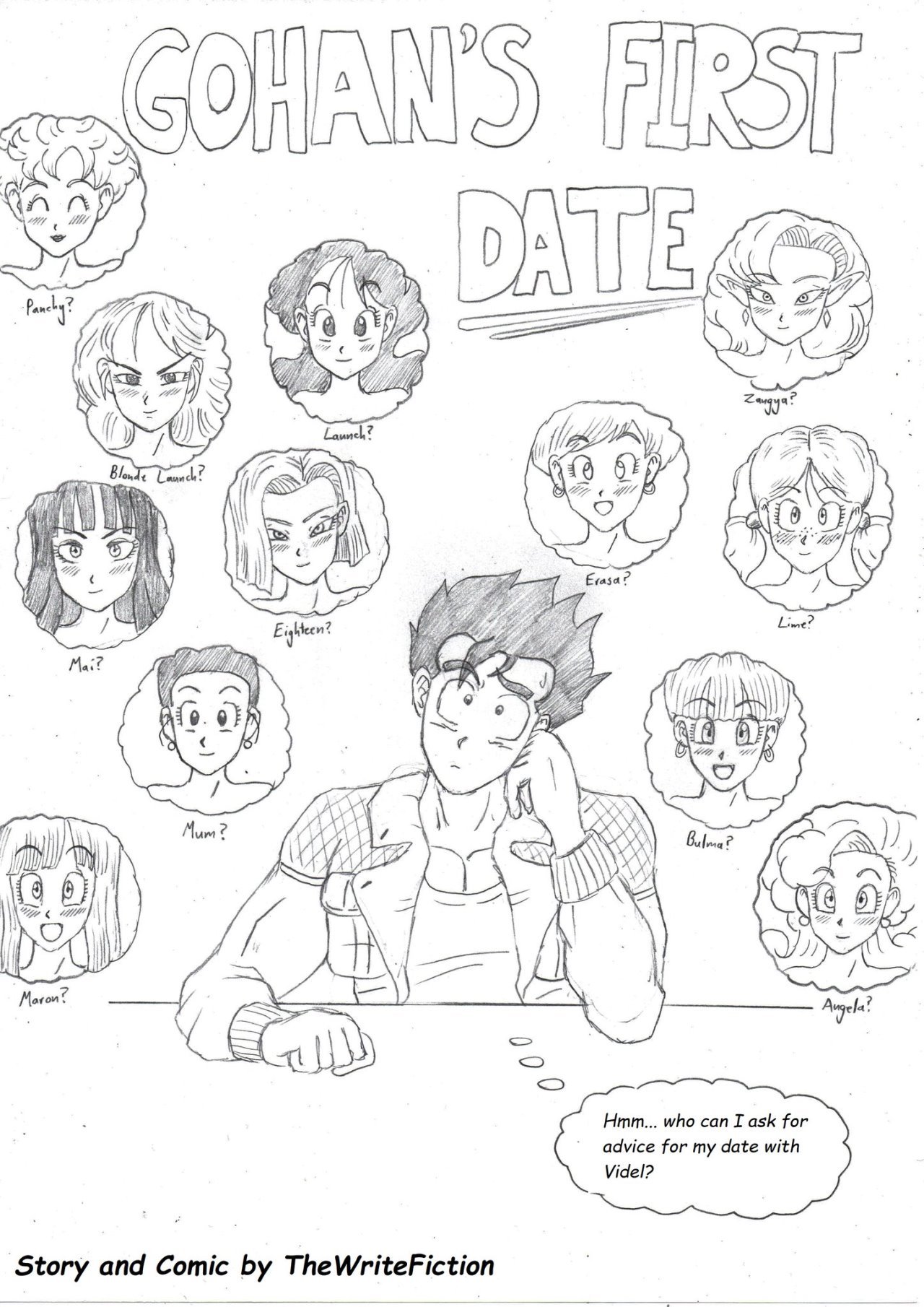 Gohan's First Date cover